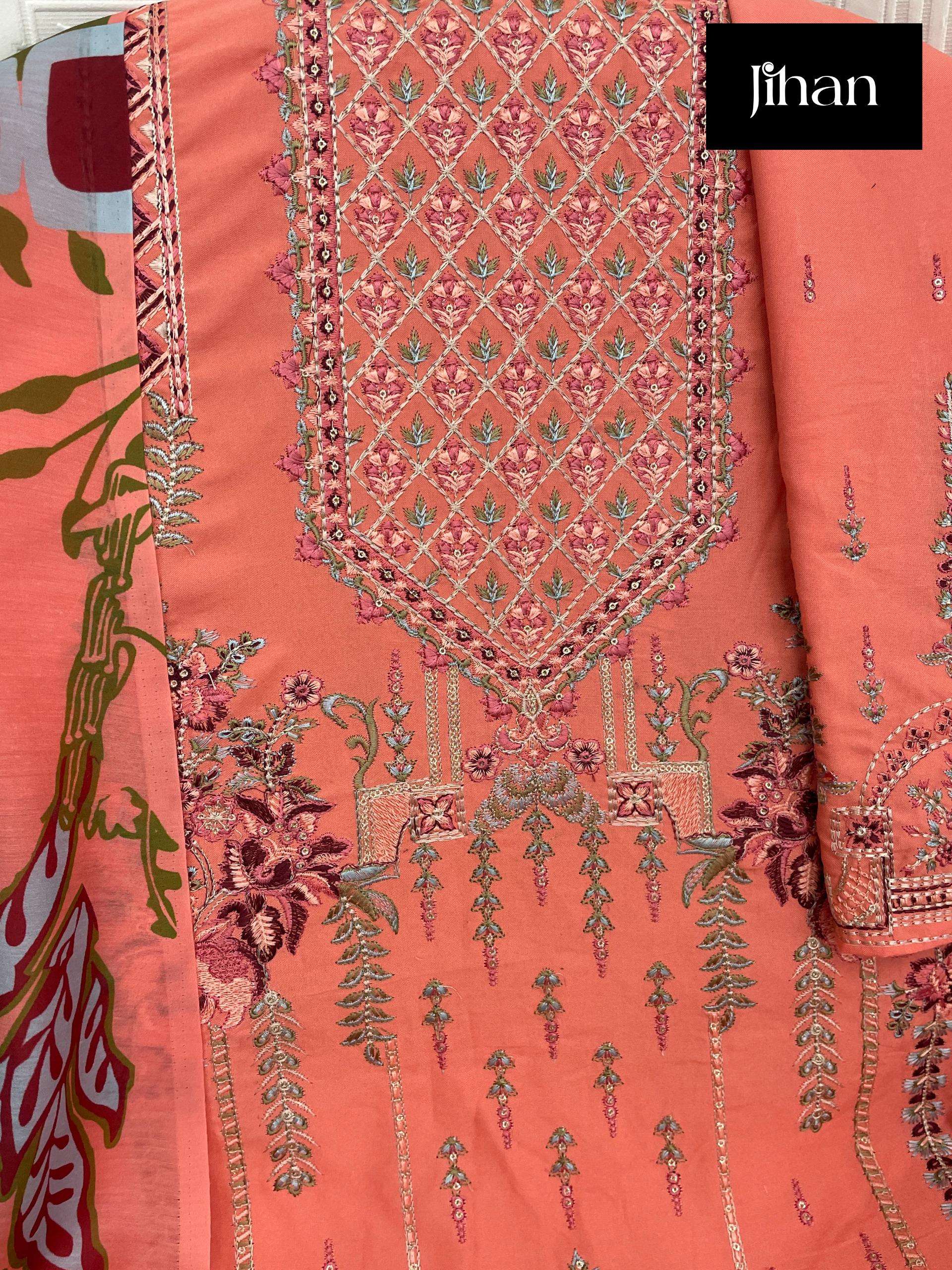 JIHAN RIWAYAT LUXURY LAWN COLLECTION VOL 2