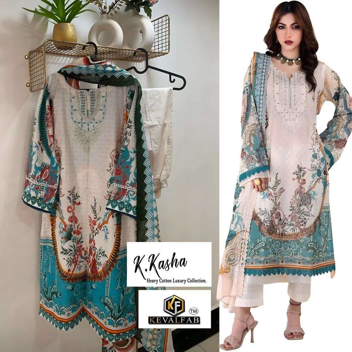 KEVAL FAB K KASHA NX READY MADE COLLECTION