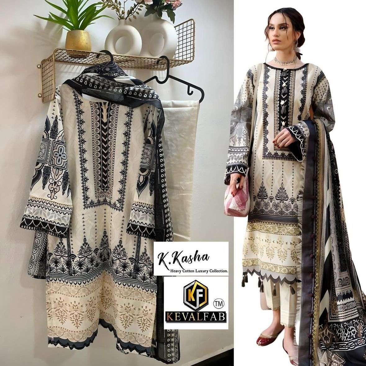 KEVAL FAB K KASHA NX READY MADE COLLECTION