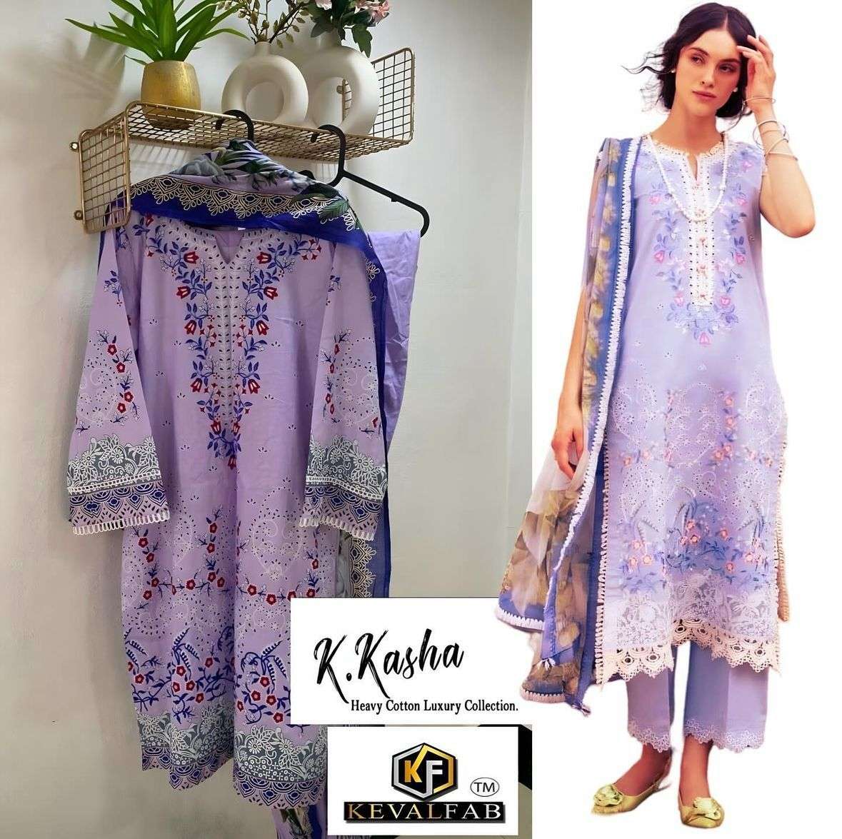 KEVAL FAB K KASHA NX READY MADE COLLECTION