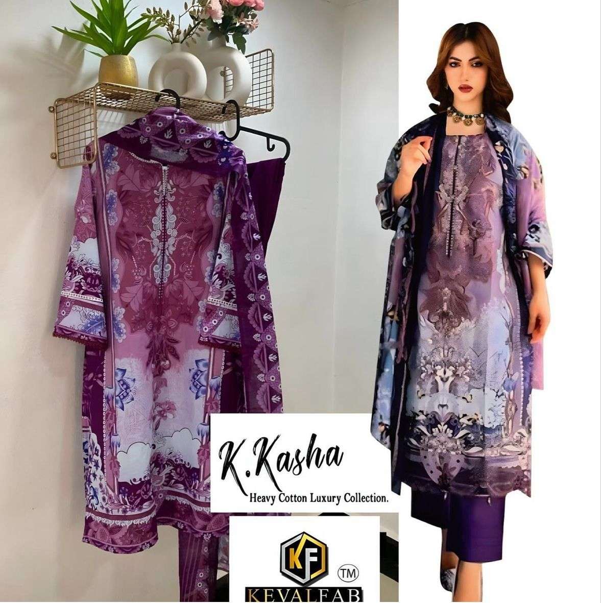 KEVAL FAB K KASHA NX READY MADE COLLECTION