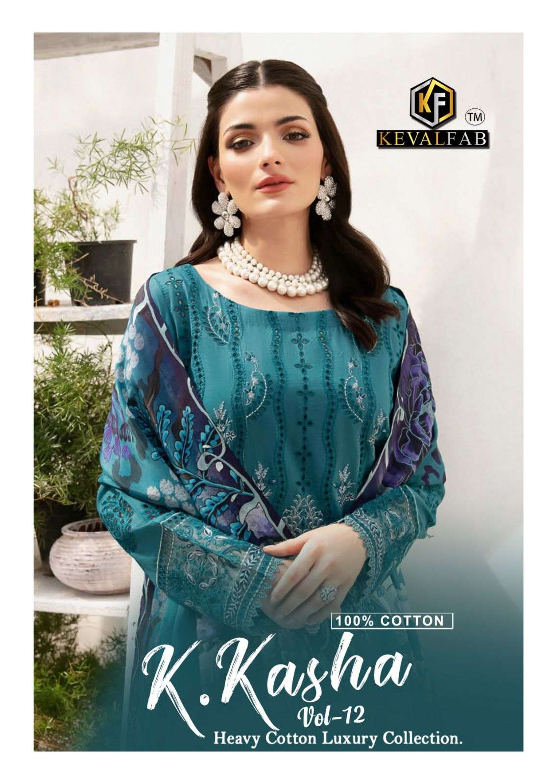 KEVAL FAB K KASHA VOL 12 READY MADE COLLECTION 