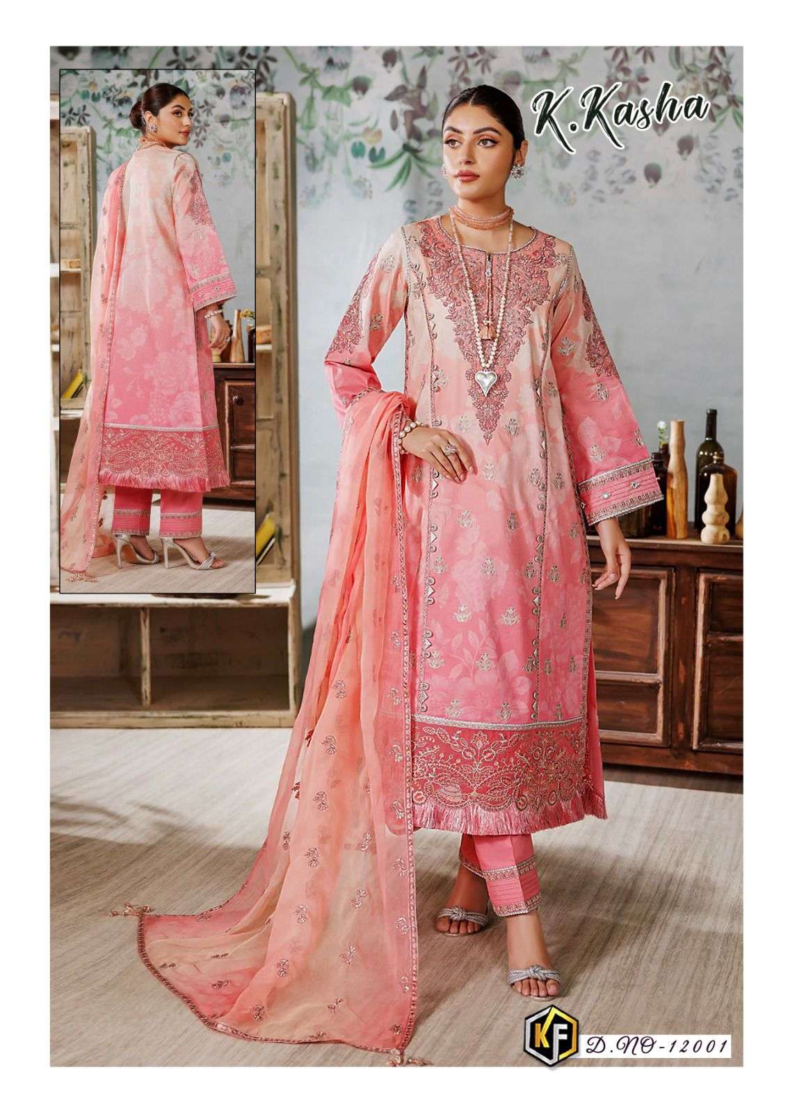 KEVAL FAB K KASHA VOL 12 READY MADE COLLECTION 