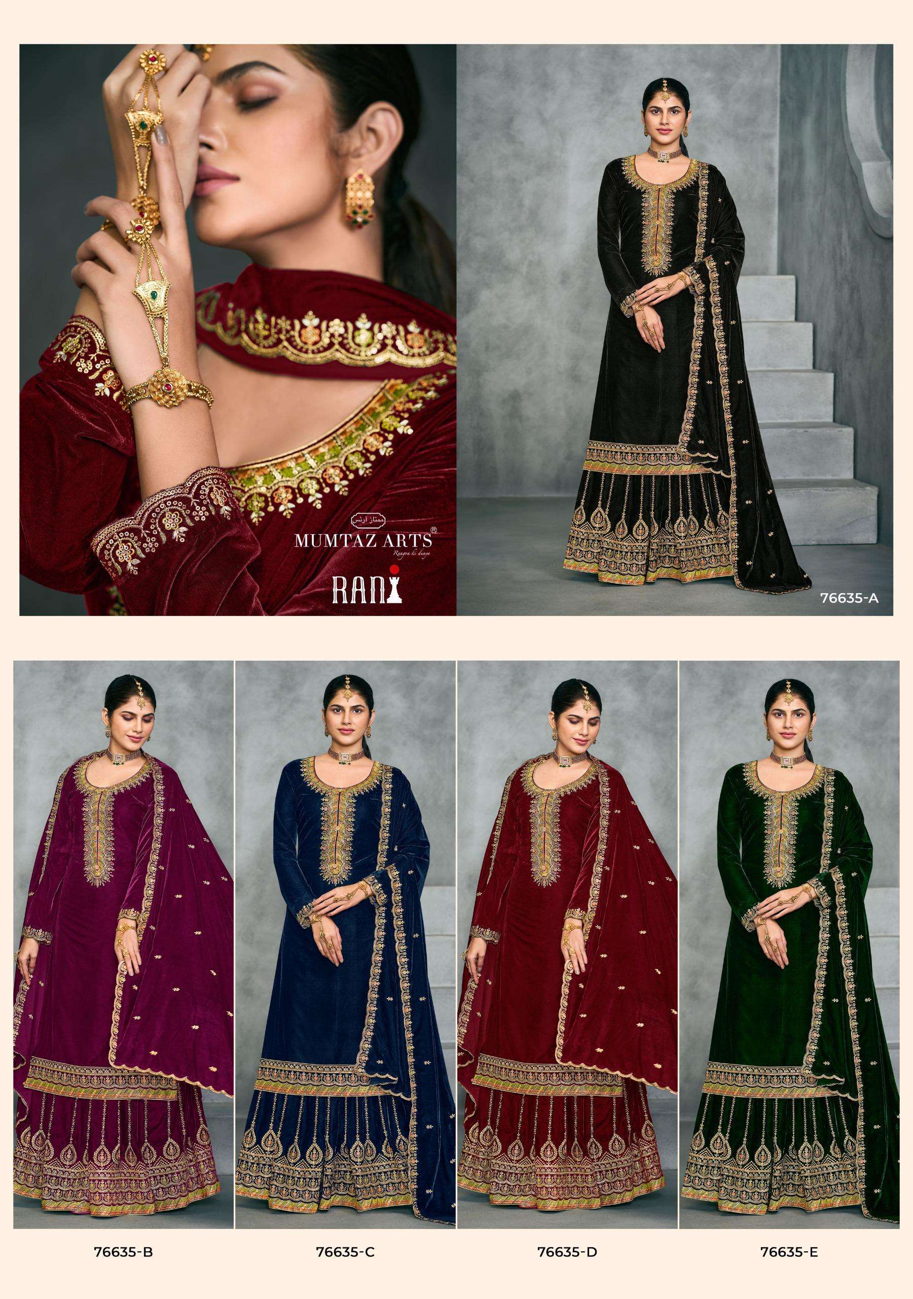 MUMTAZ ARTS RANI LEHENGA