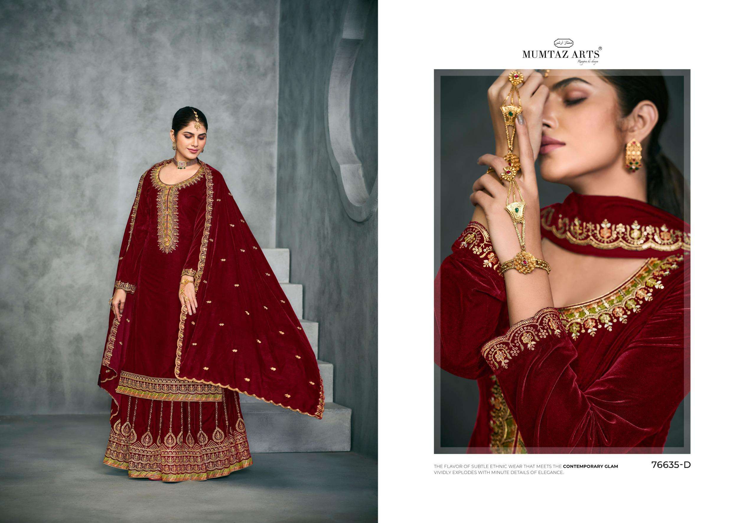 MUMTAZ ARTS RANI LEHENGA