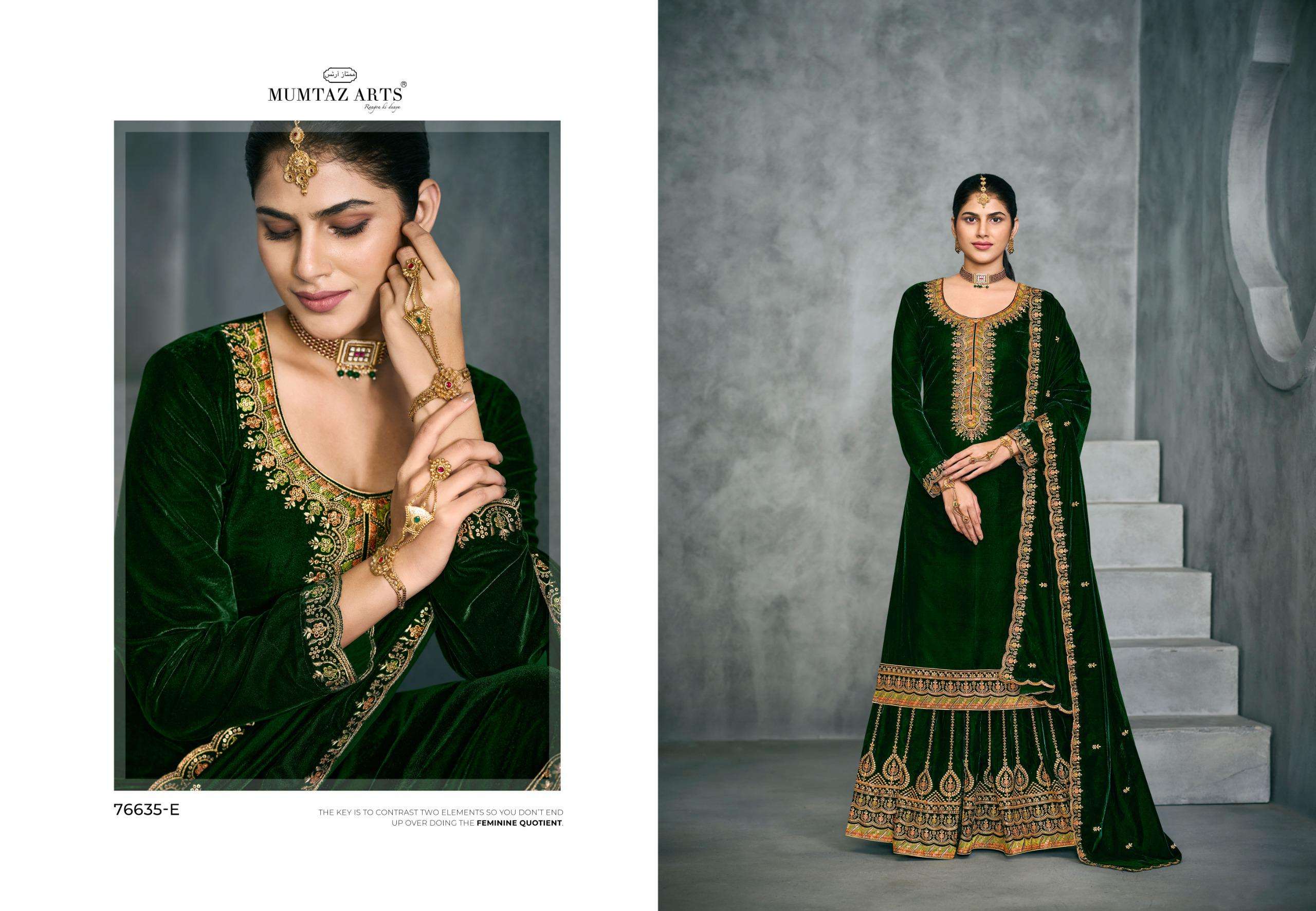MUMTAZ ARTS RANI LEHENGA
