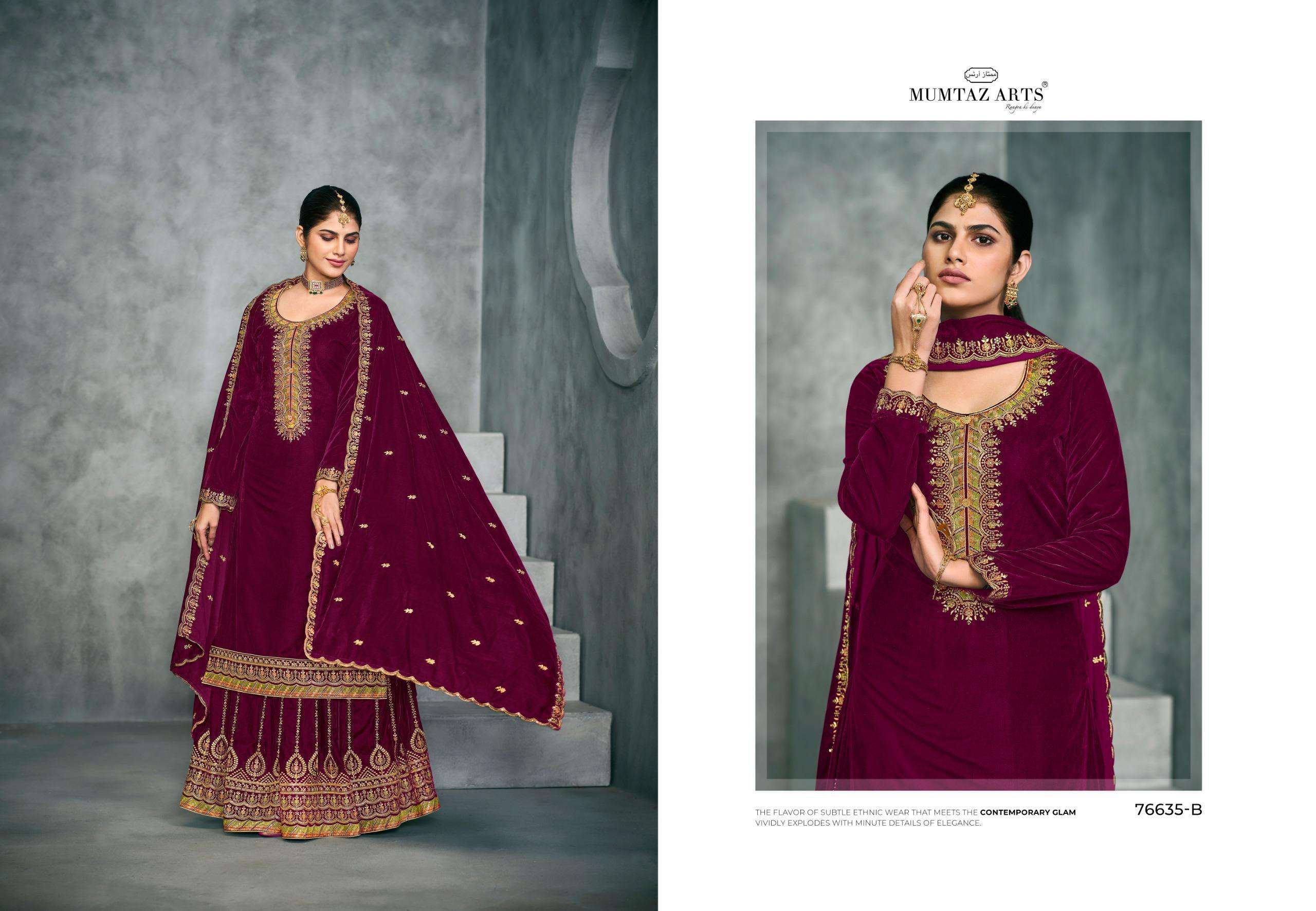 MUMTAZ ARTS RANI LEHENGA