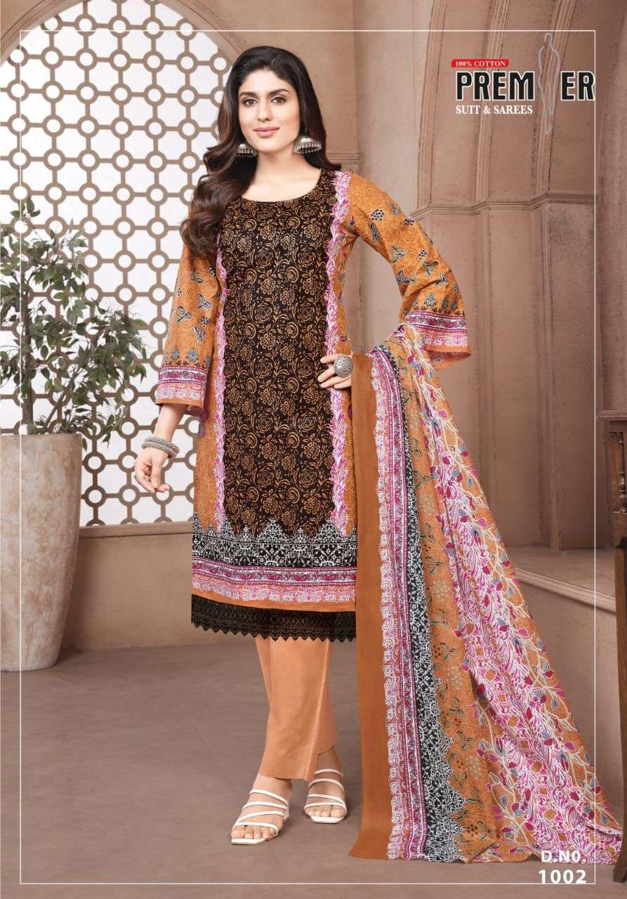 PREMIER IZNIK KARACHI LAWN COTTON VOL 1 