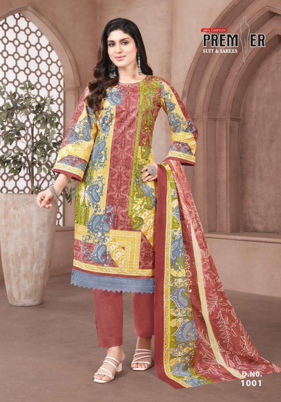 PREMIER IZNIK KARACHI LAWN COTTON VOL 1 