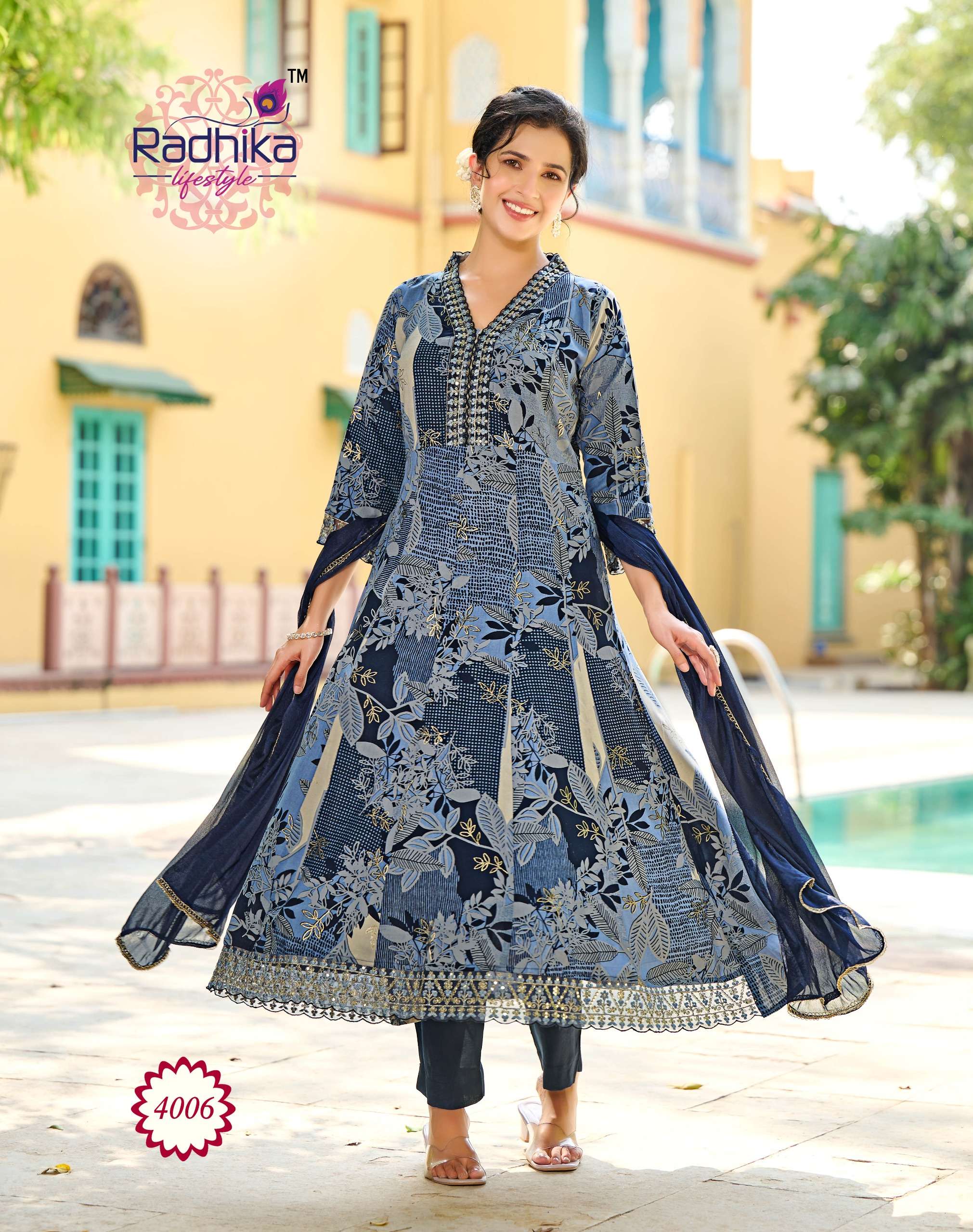 RADHIKA LIFESTYLE ANARKALI VOL 4