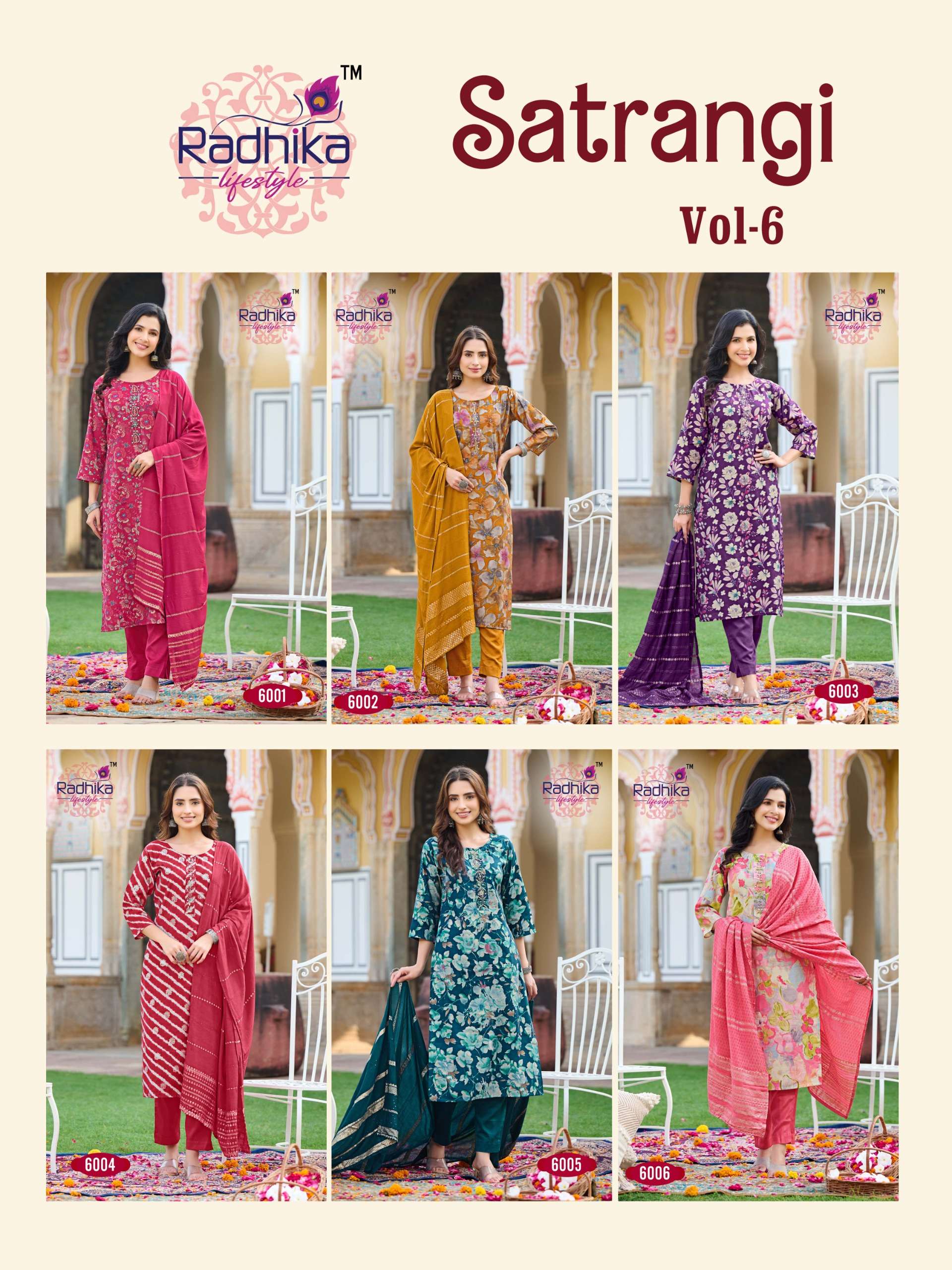 RADHIKA LIFESTYLE SATRANGI VOL 6