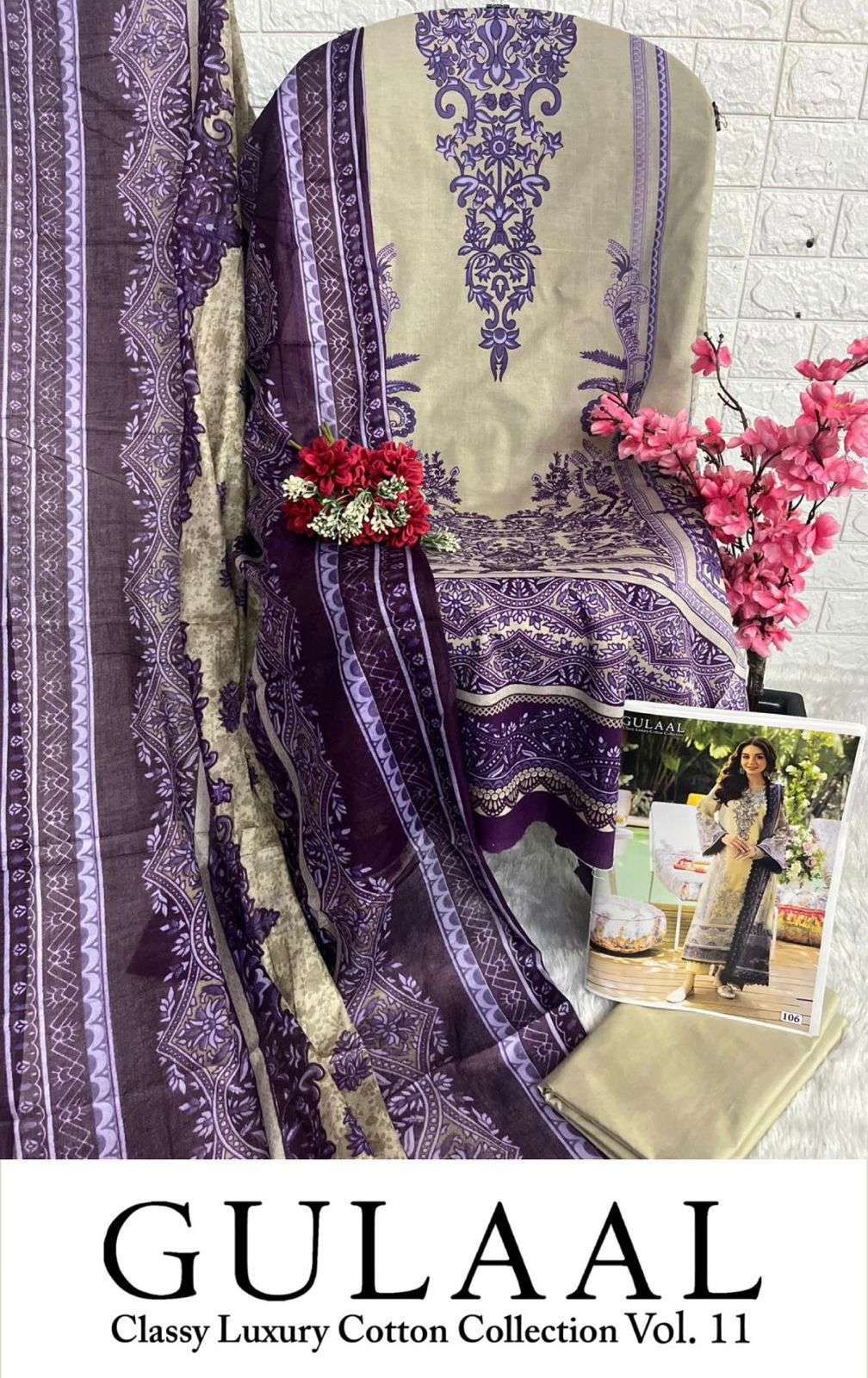 SANA MARYAM GULAAL CLASSY LUXURY COTTON COLLECTION VOL 11