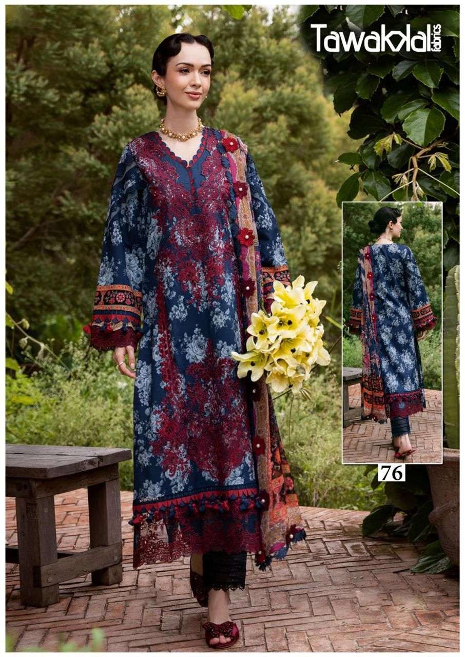 TAWAKKAL FABRICS MEHROZ LUXURY HEAVY COTTON COLLECTION VOL 8