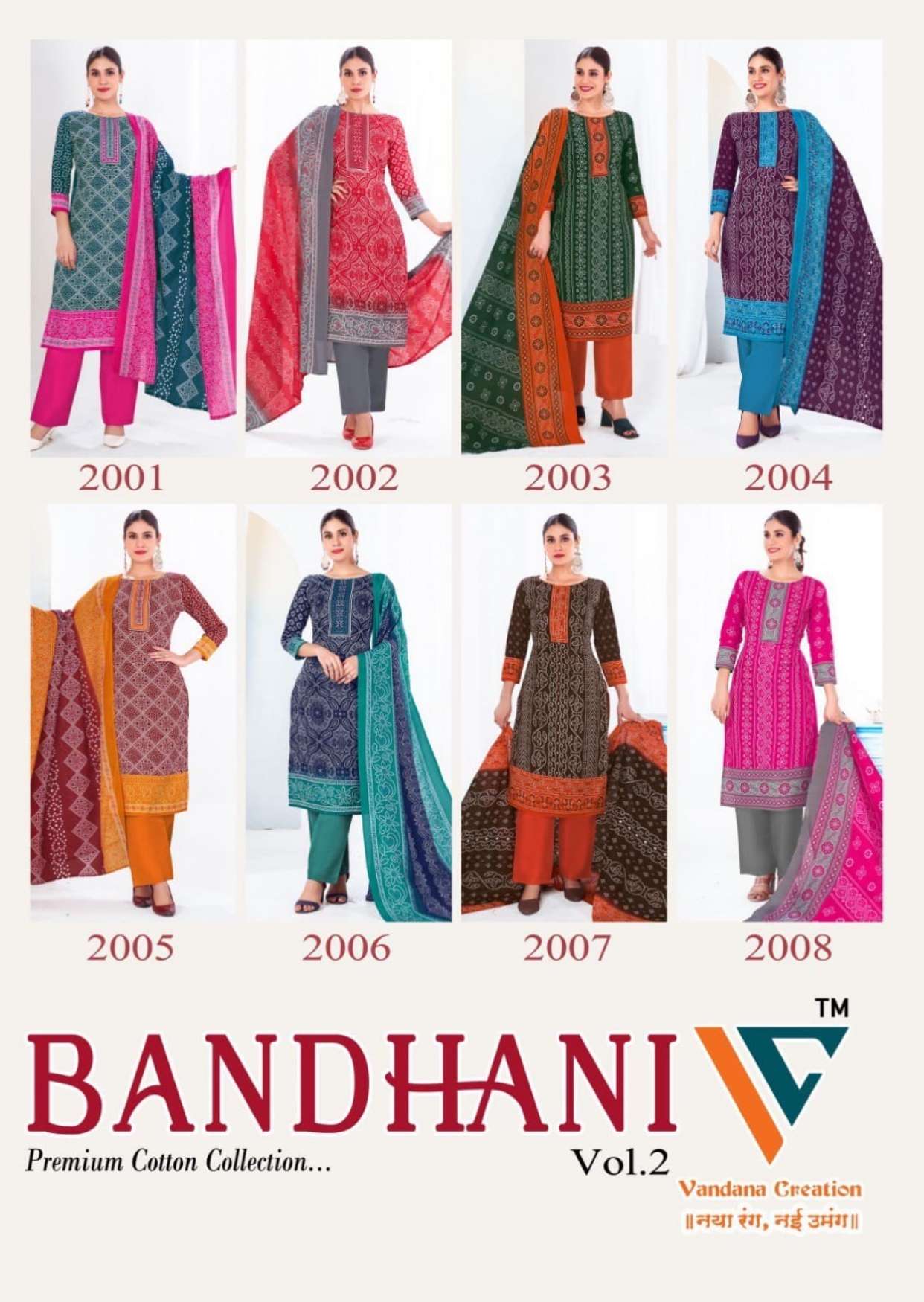 VANDANA‎‎‎‎ CREATION BANDHANI‎ VOL 2