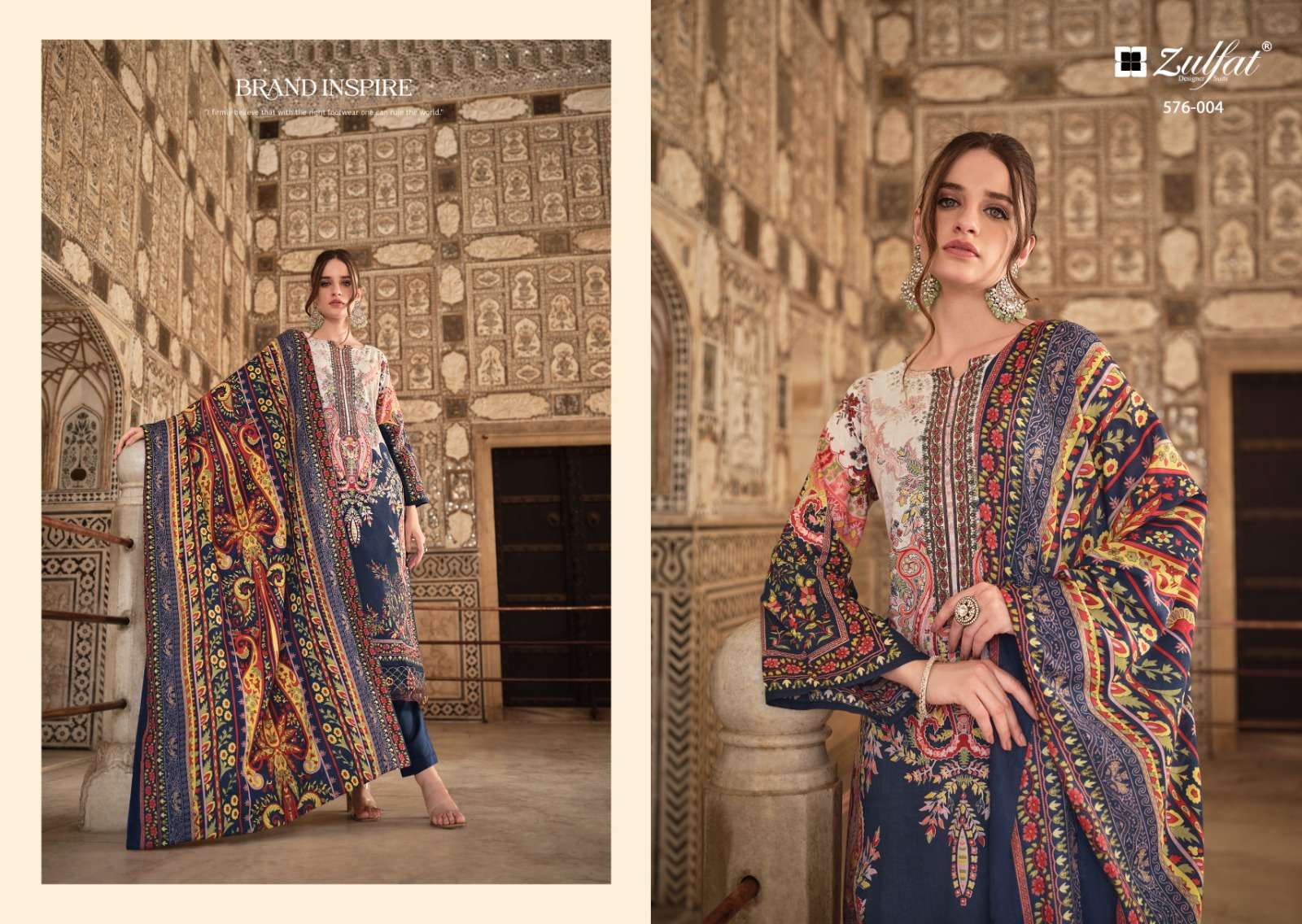 ZULFAT DESIGNER SUITS GULREZ VOL 4