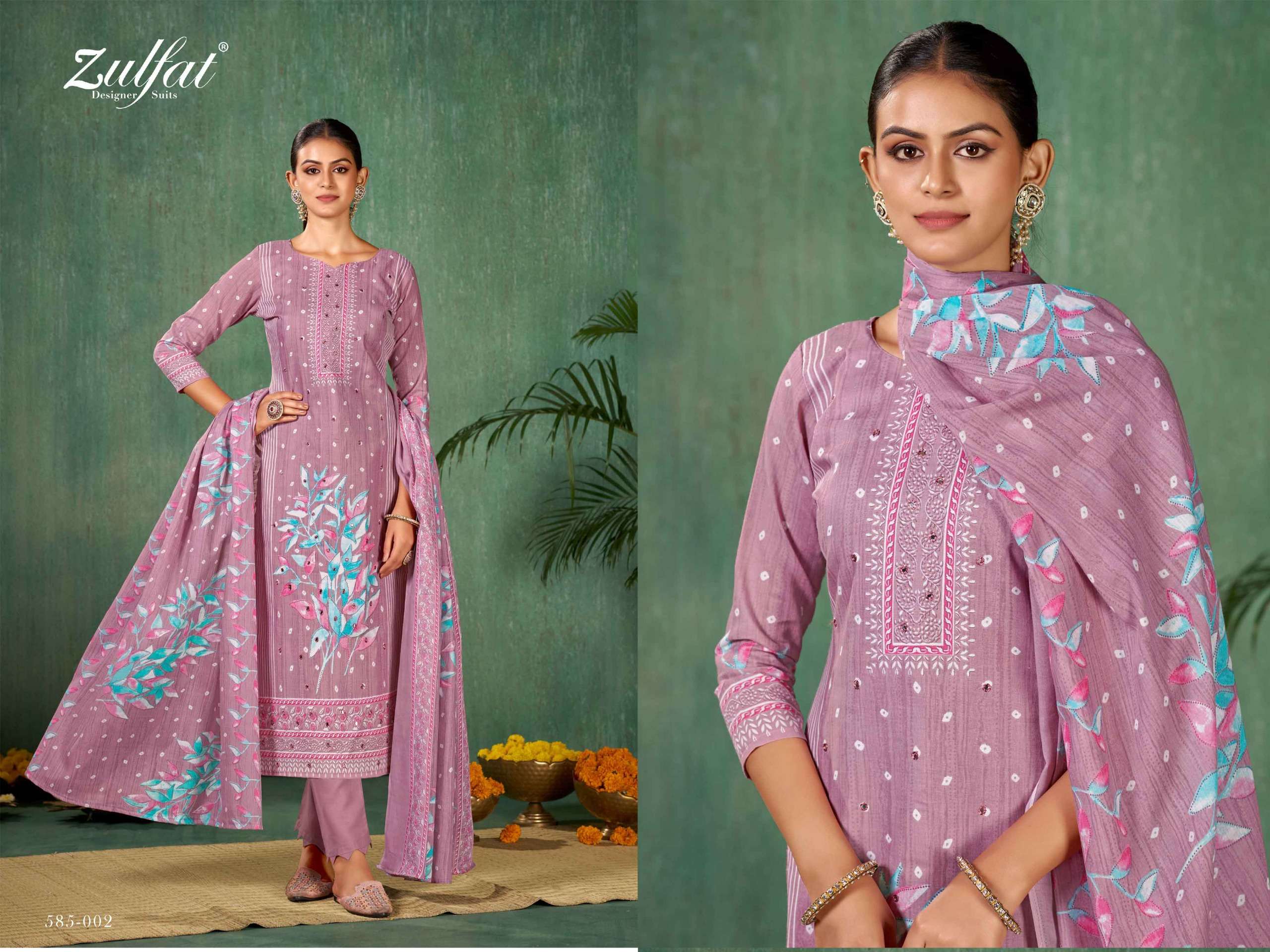 ZULFAT DESIGNER SUITS SUMMER SWAG VOL 5