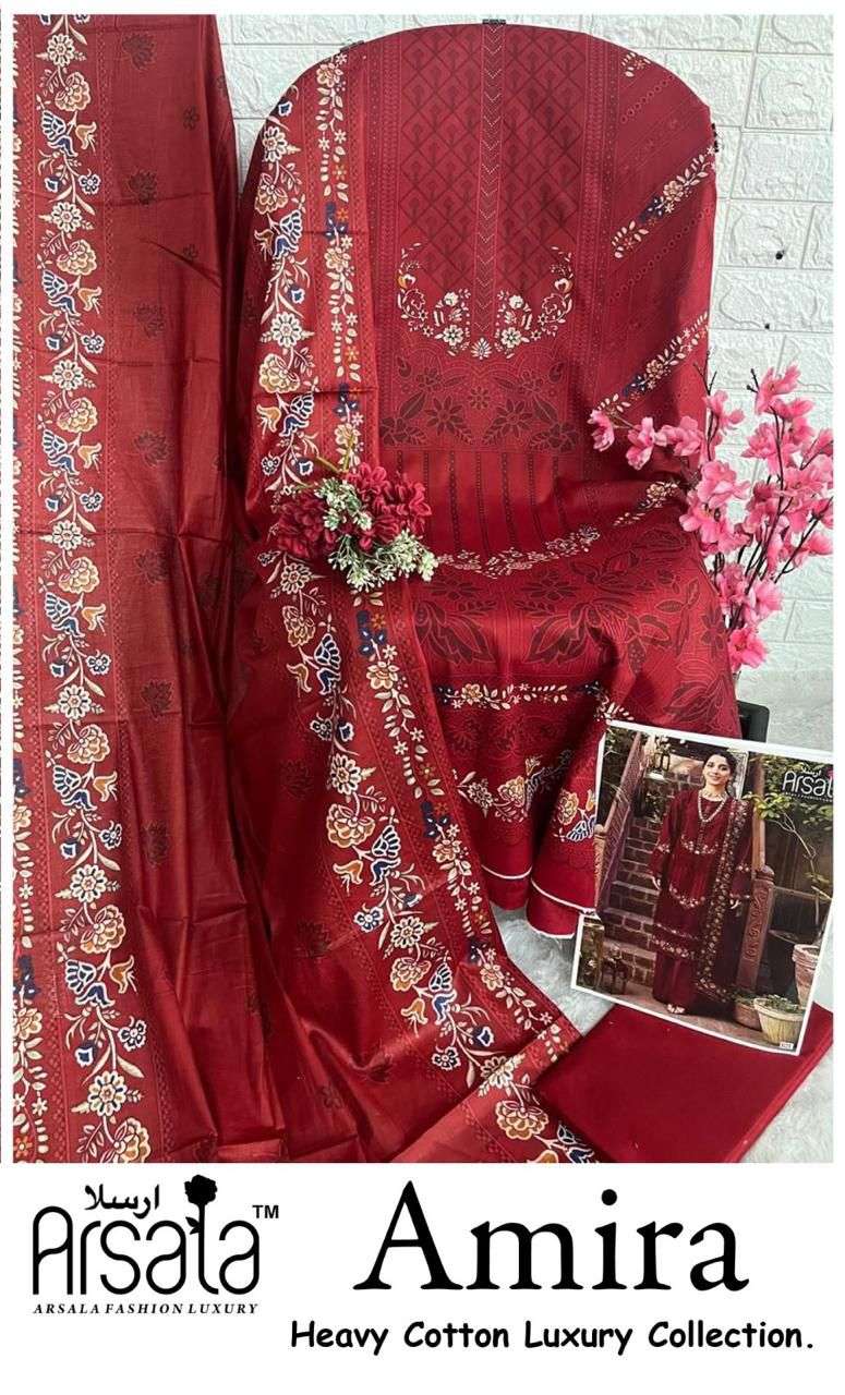 ARSALA FASHION AMIRA HEAVY COTTON LUXURY COLLECTION 