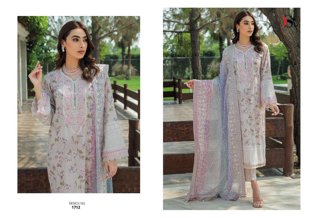 DEEPSY SUITS CHUNARI EMBROIDERED DUPATTA COLLECTION MINI NX