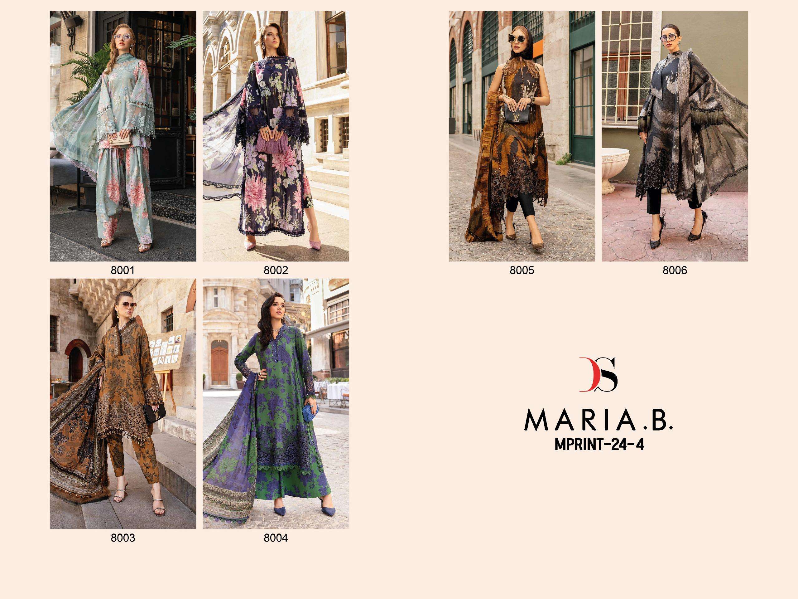 DEEPSY SUITS MARIA B M PRINTS 24 VOL 4