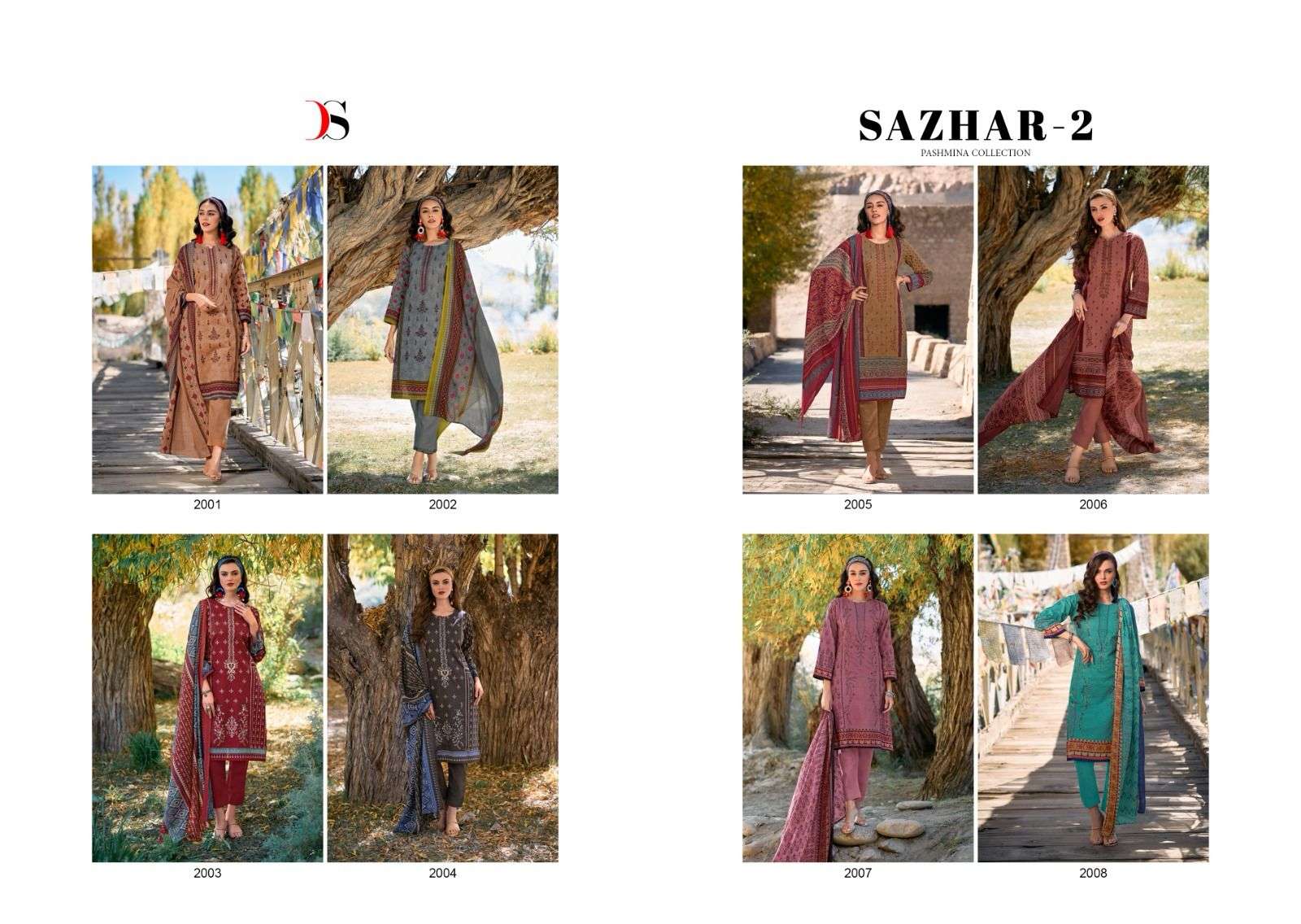 DEEPSY SUITS SHAZAR VOL 2 PASHMINA COLLECTION