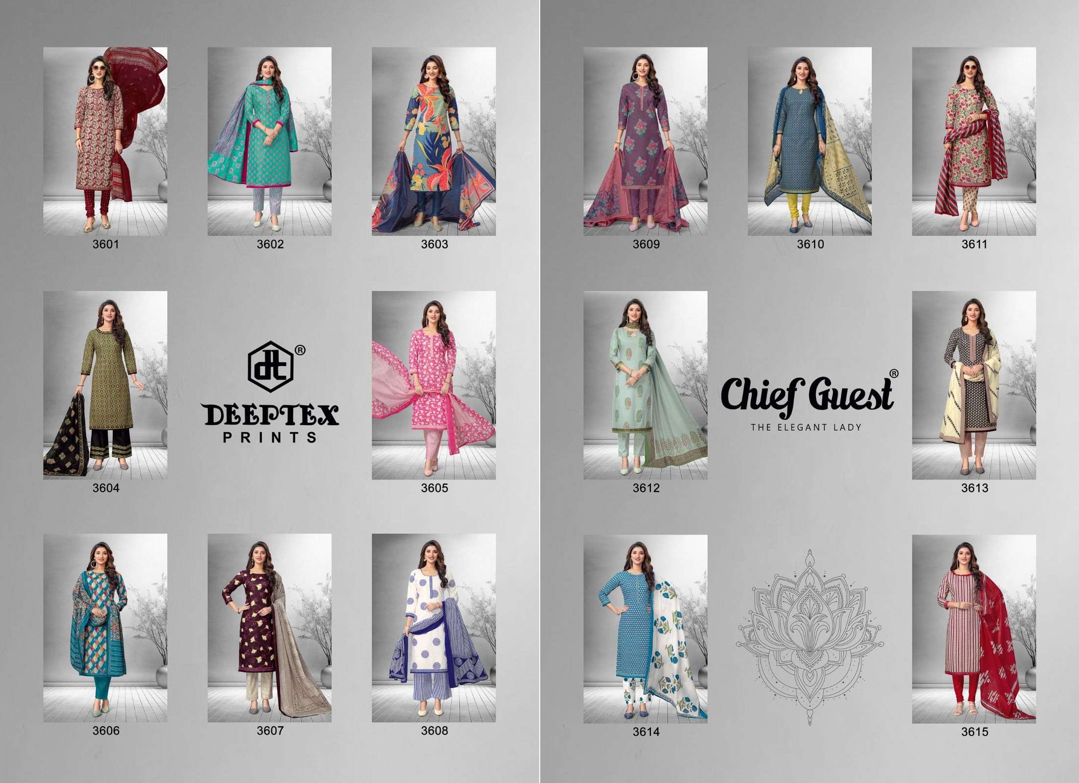 DEEPTEX PRINTS CHIEF GUEST VOL 36