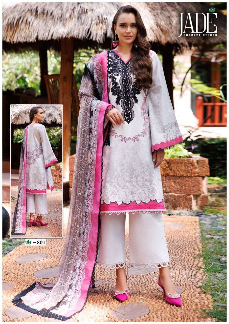 JADE CRIMSON EXCLUSIVE HEAVY LAWN COLLECTION VOL 8 NEW DESIGNS