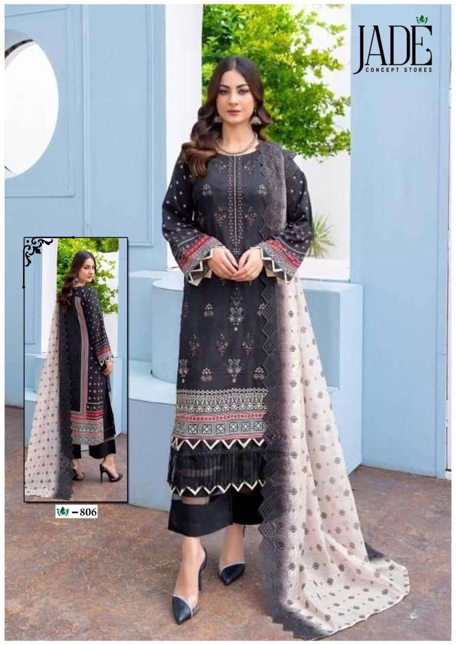 JADE CRIMSON EXCLUSIVE HEAVY LAWN COLLECTION VOL 8 NEW DESIGNS