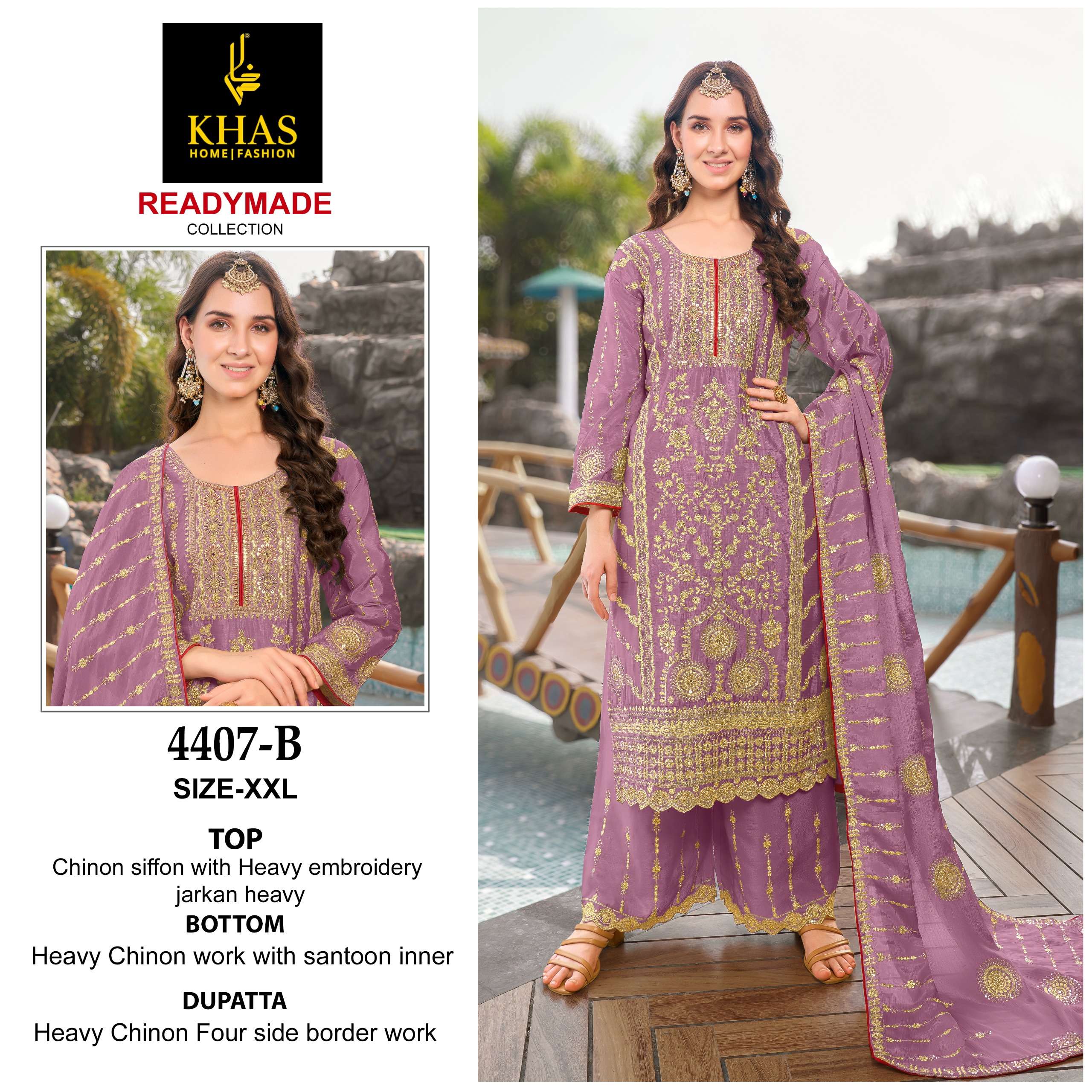 KHAS FASHION D NO 4407 