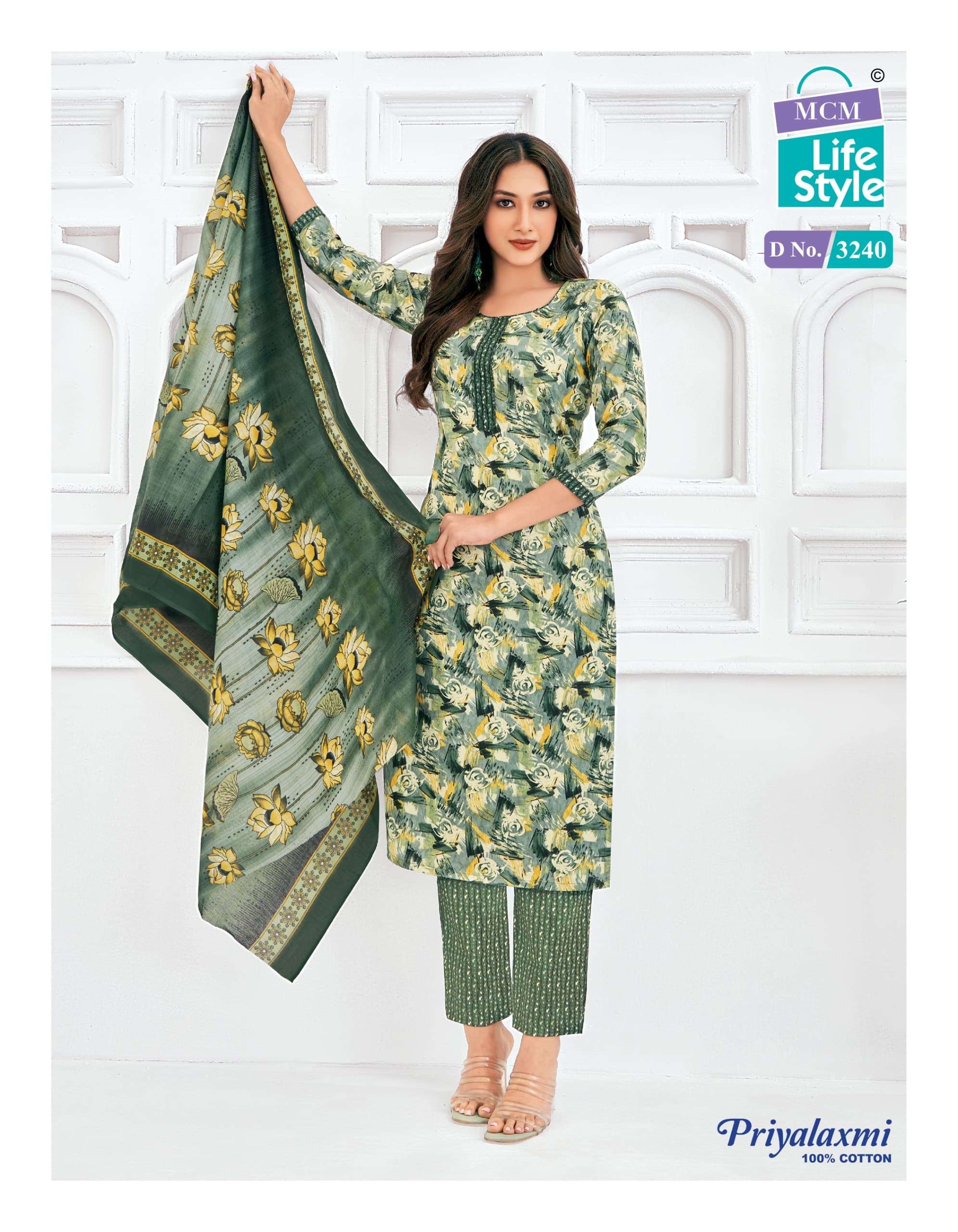 MCM LIFESTYLE PRIYALAXMI VOL 32 COTTON READY MADE SUITS