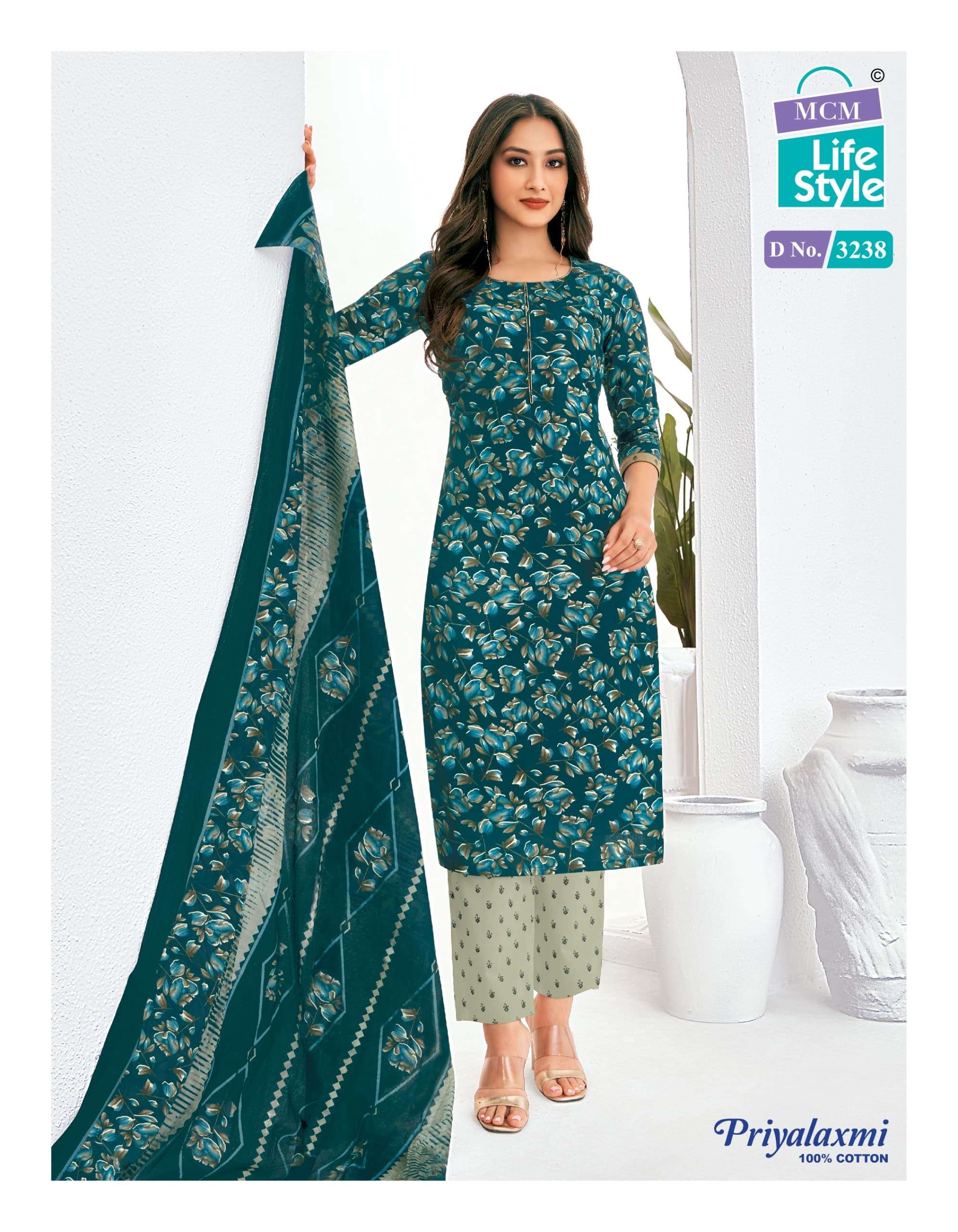 MCM LIFESTYLE PRIYALAXMI VOL 32 COTTON READY MADE SUITS