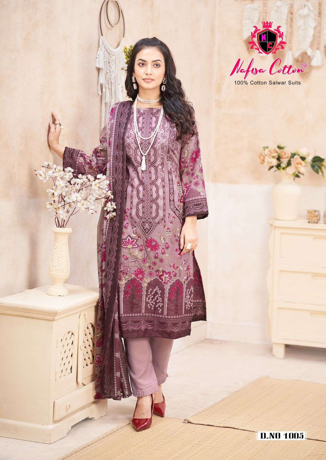 NAFISA COTTON SANIYA KARACHI SUITS VOL 1 