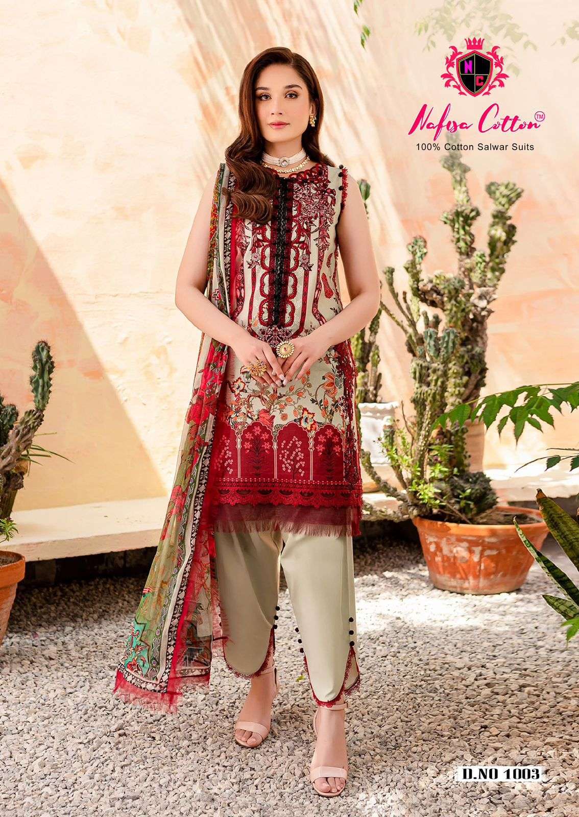 NAFISA COTTON SANIYA KARACHI SUITS VOL 1 