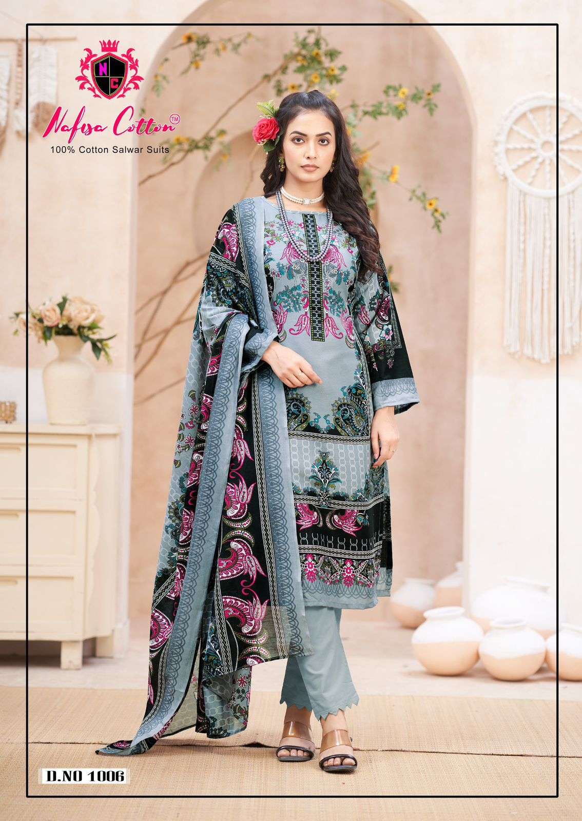 NAFISA COTTON SANIYA KARACHI SUITS VOL 1 