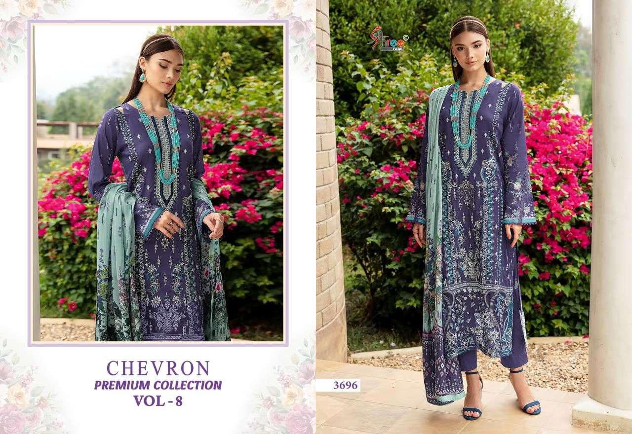 SHREE FABS CHEVRON PREMIUM COLLECTION VOL 8