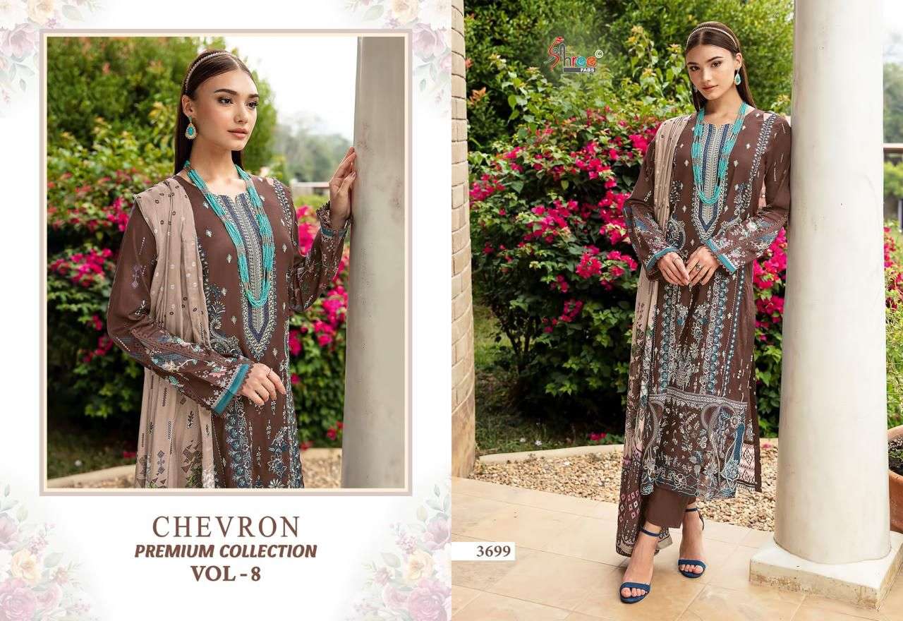 SHREE FABS CHEVRON PREMIUM COLLECTION VOL 8