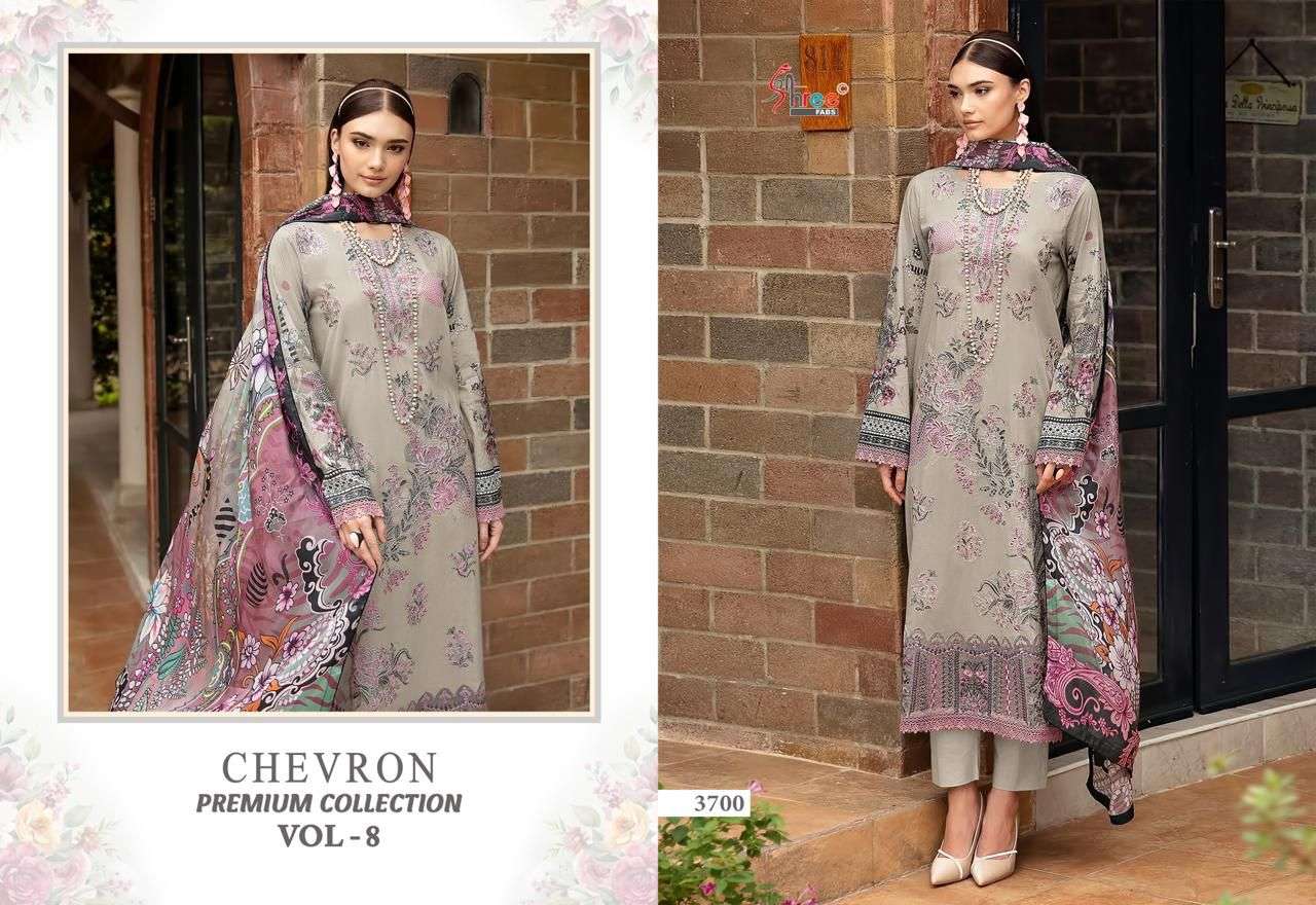 SHREE FABS CHEVRON PREMIUM COLLECTION VOL 8