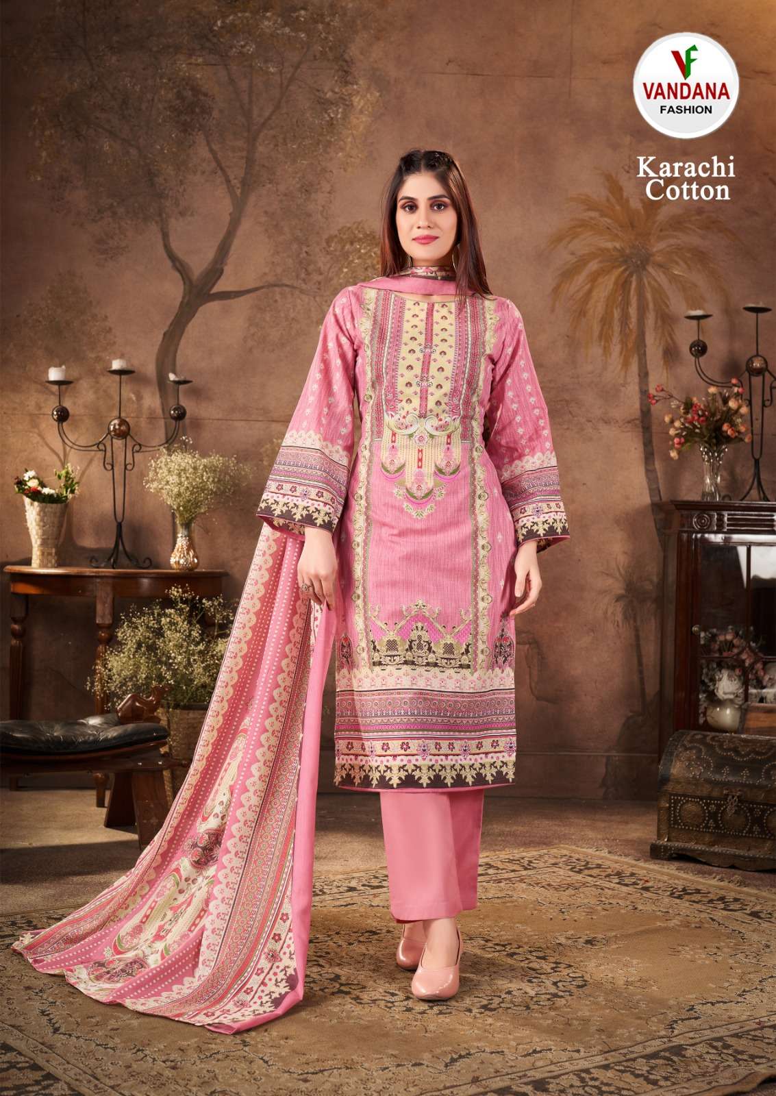 VANDANA FASHION KARACHI COTTON VOL 11 