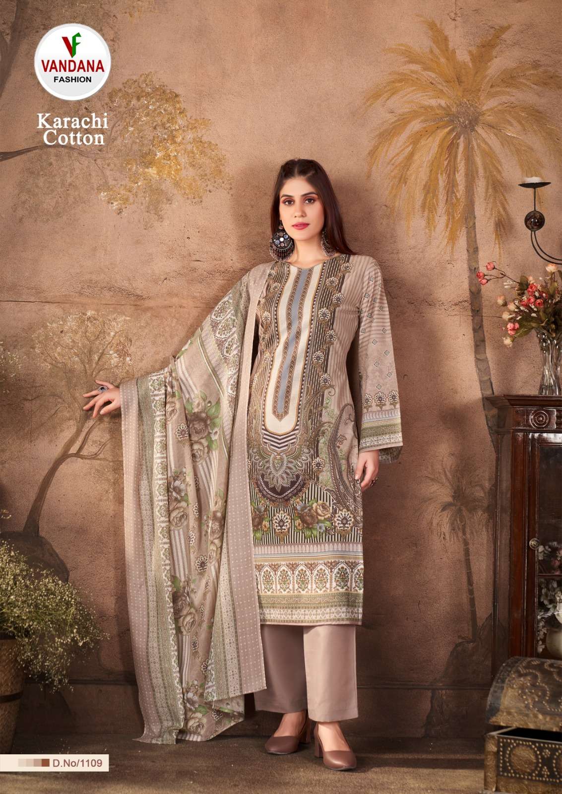 VANDANA FASHION KARACHI COTTON VOL 11 