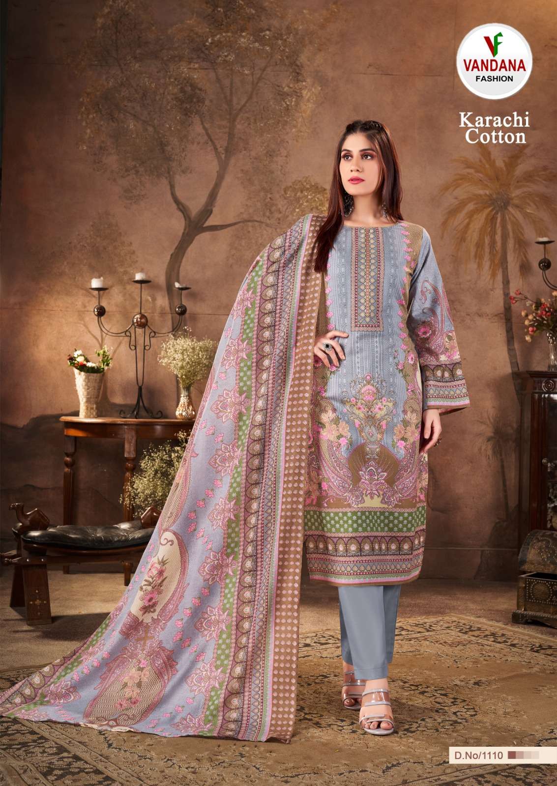 VANDANA FASHION KARACHI COTTON VOL 11 