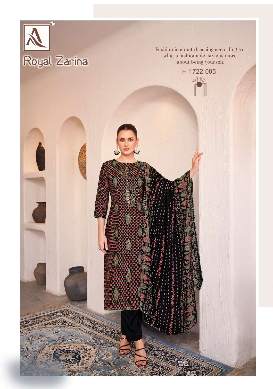 ALOK SUITS ROYAL ZARINA