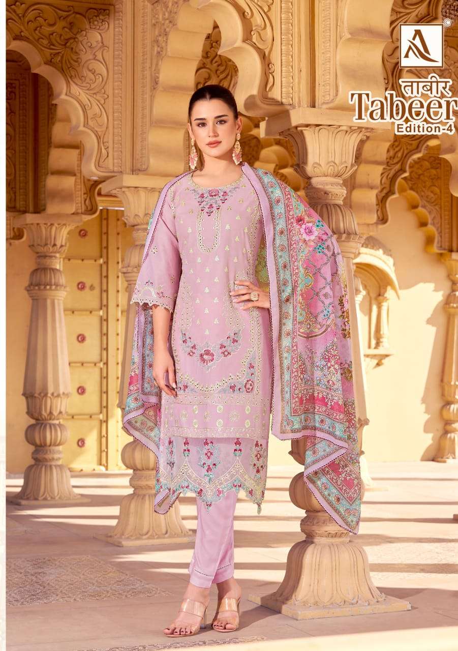 ALOK SUITS TABEER VOL 4