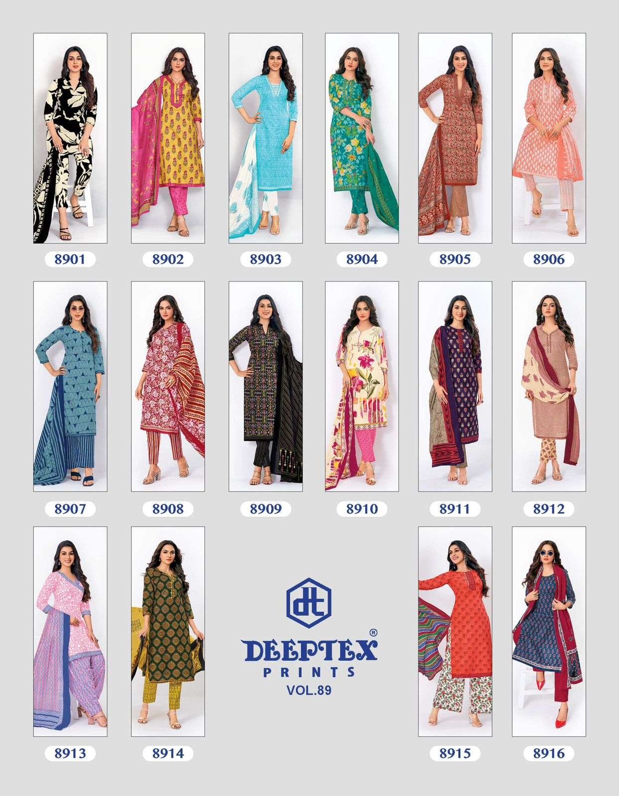 DEEPTEX PRINTS MISS INDIA VOL 89 