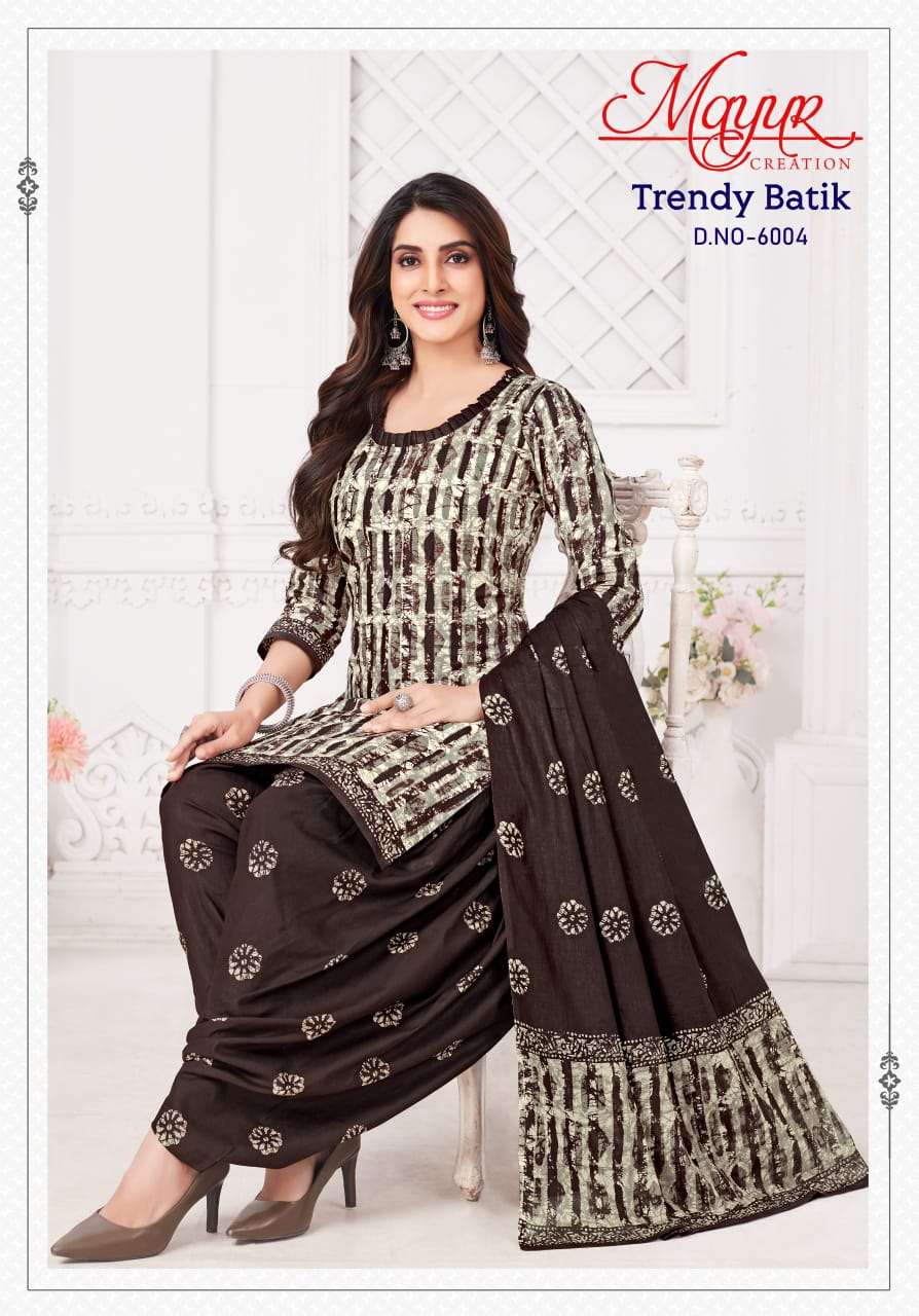 MAYUR CREATION TRENDY BATIK VOL 6
