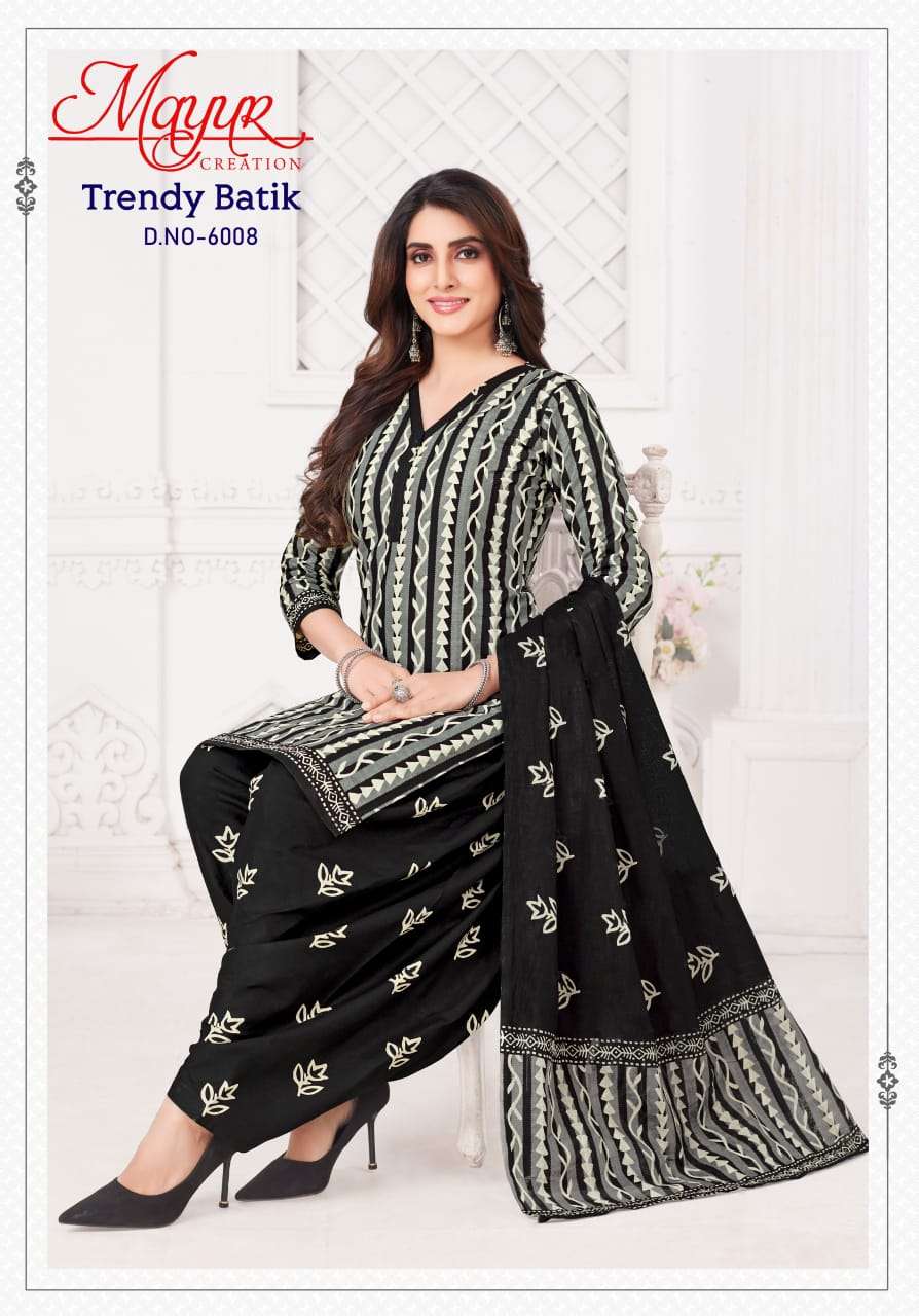 MAYUR CREATION TRENDY BATIK VOL 6
