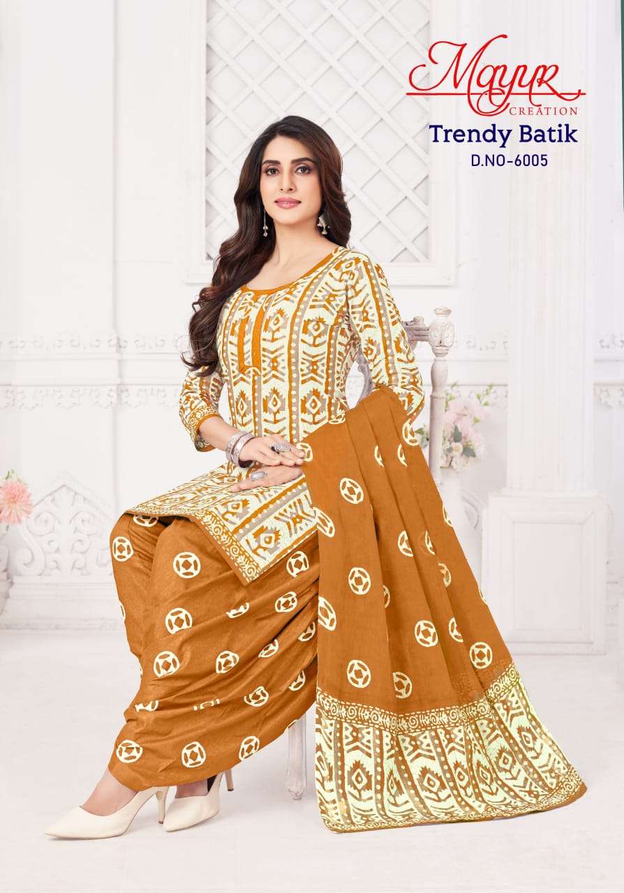 MAYUR CREATION TRENDY BATIK VOL 6