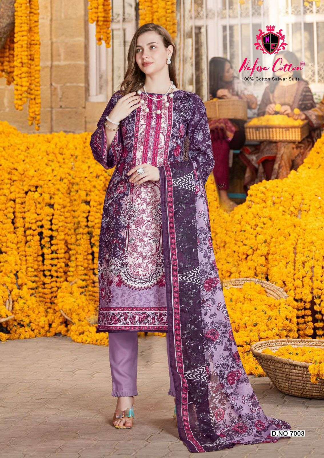 NAFISA COTTON ANDAAZ KARACHI SUITS VOL 7