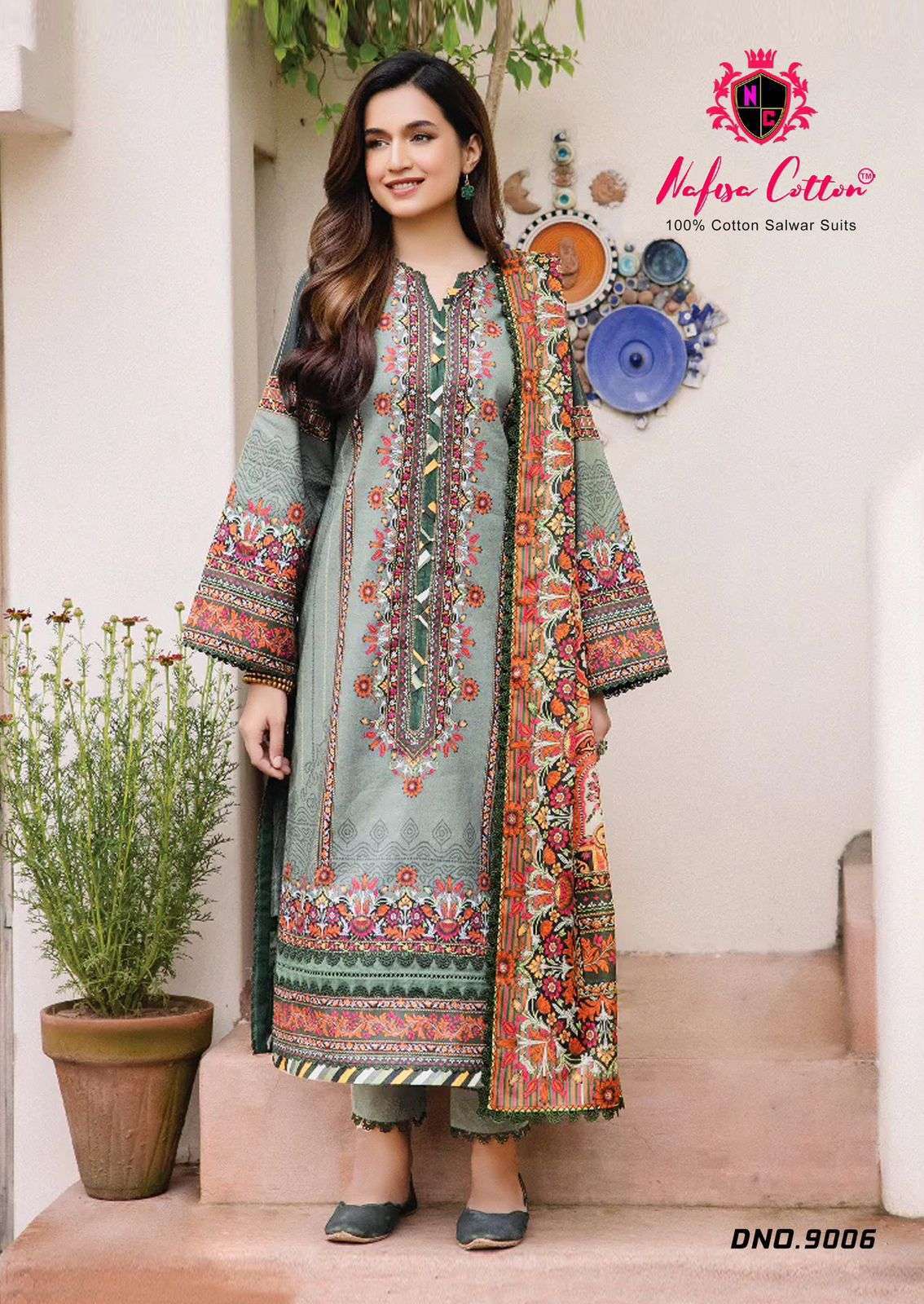 NAFISA COTTON FAIZA KARACHI QUEEN VOL 9