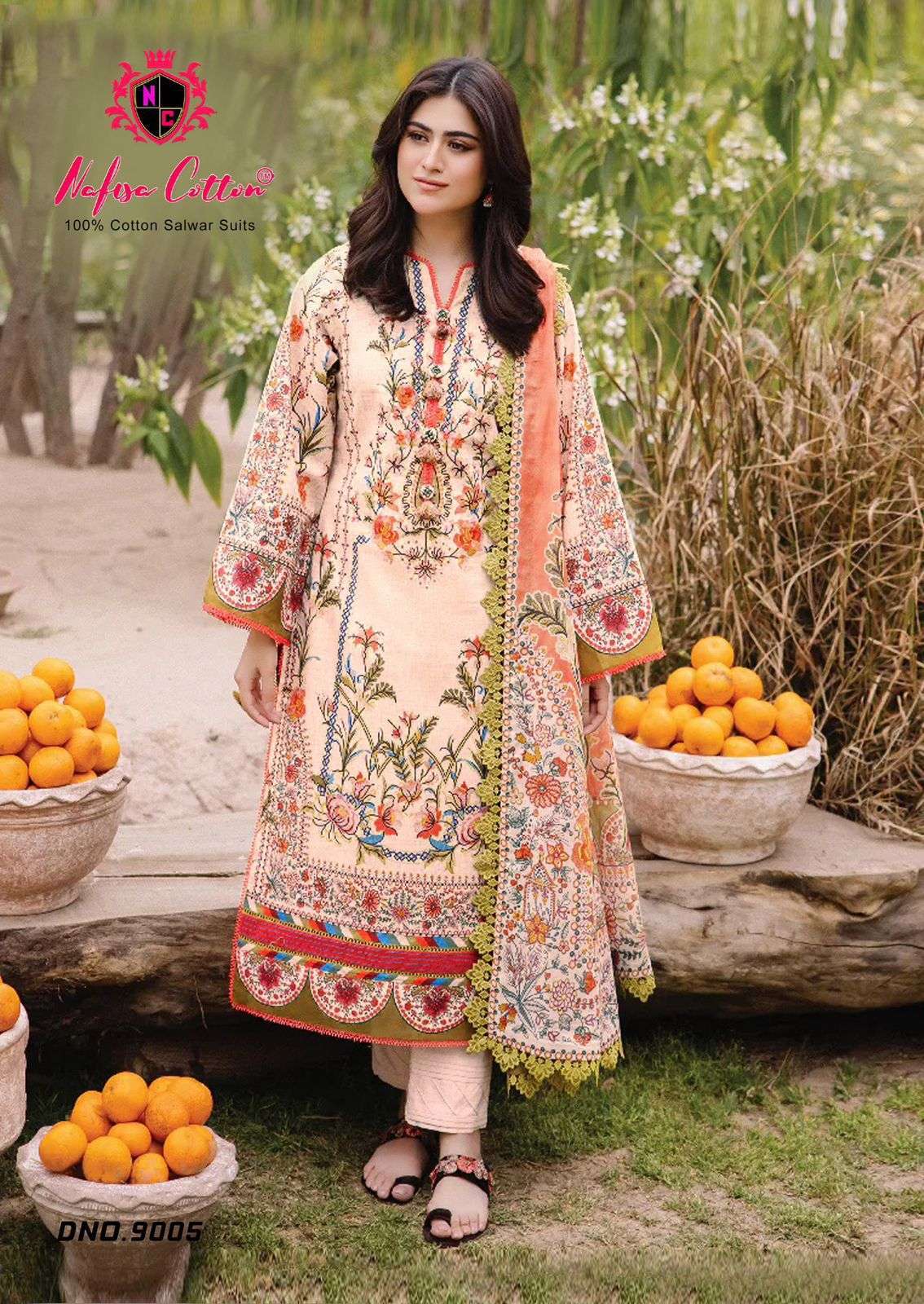 NAFISA COTTON FAIZA KARACHI QUEEN VOL 9