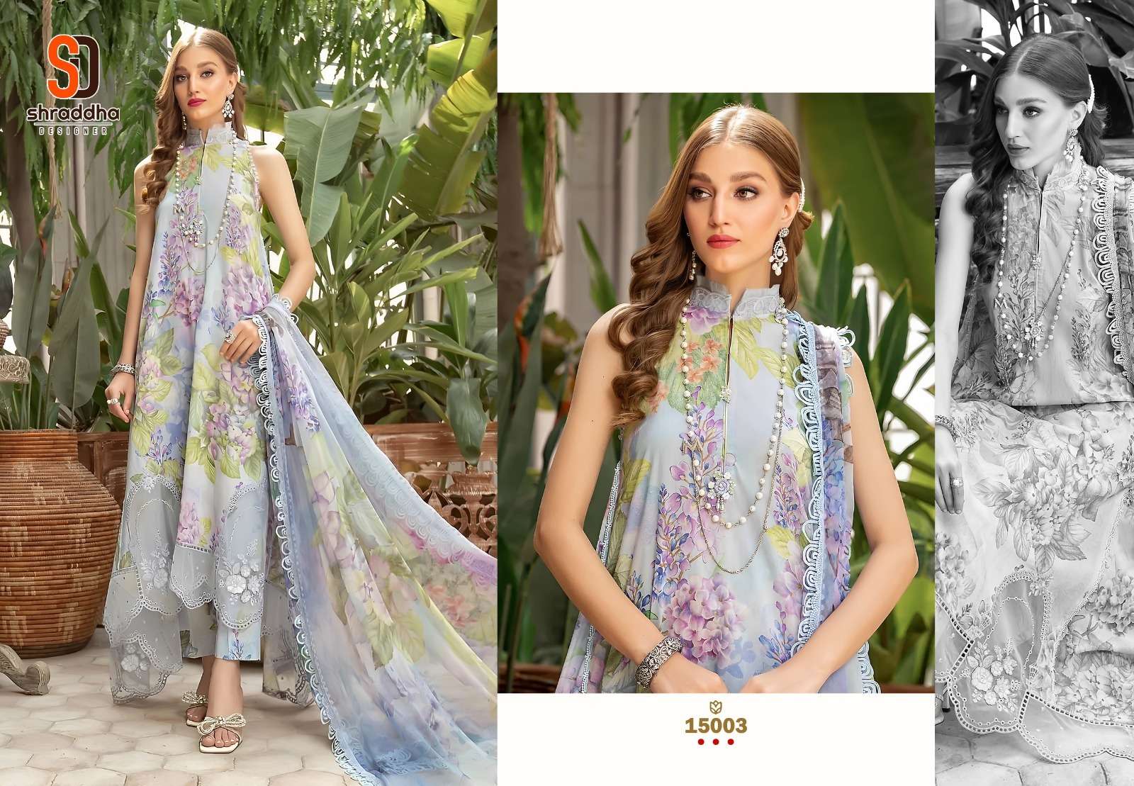 SHARADDHA DESIGNER M PRINT VOL 15 