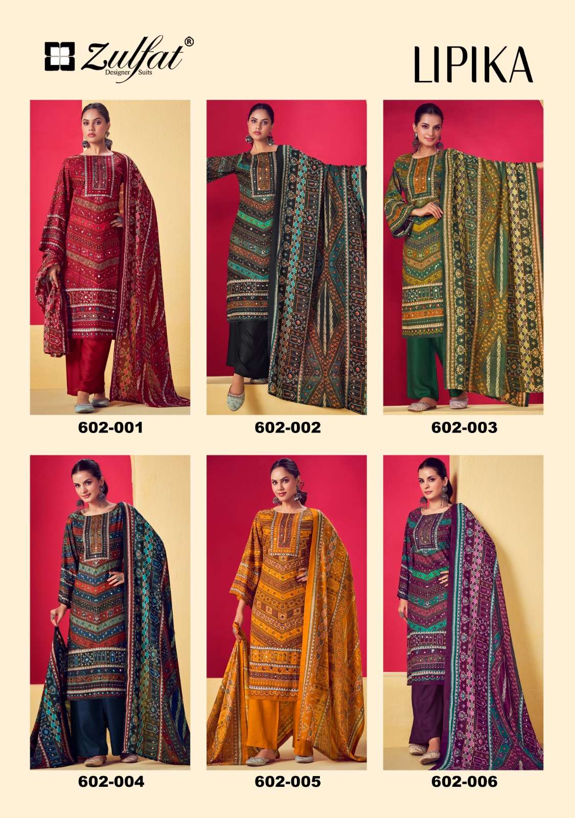 ZULFAT DESIGNER SUITS LIPIKA
